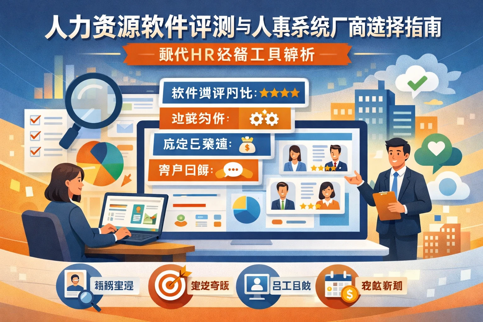 人力资源软件评测与人事系统厂商选择指南:现代HR必备工具解析