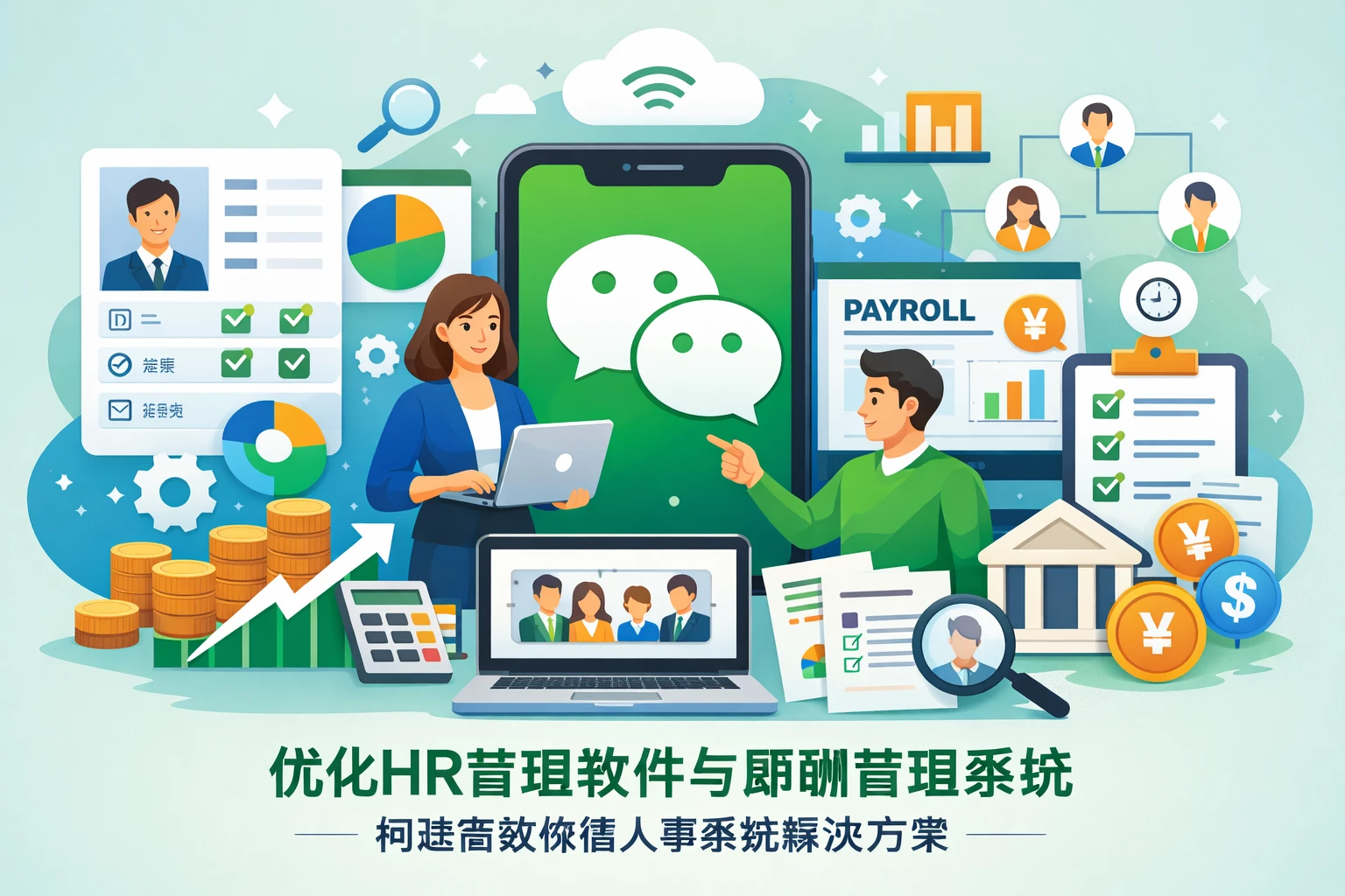 优化HR管理软件与薪酬管理系统，构建高效微信人事系统解决方案