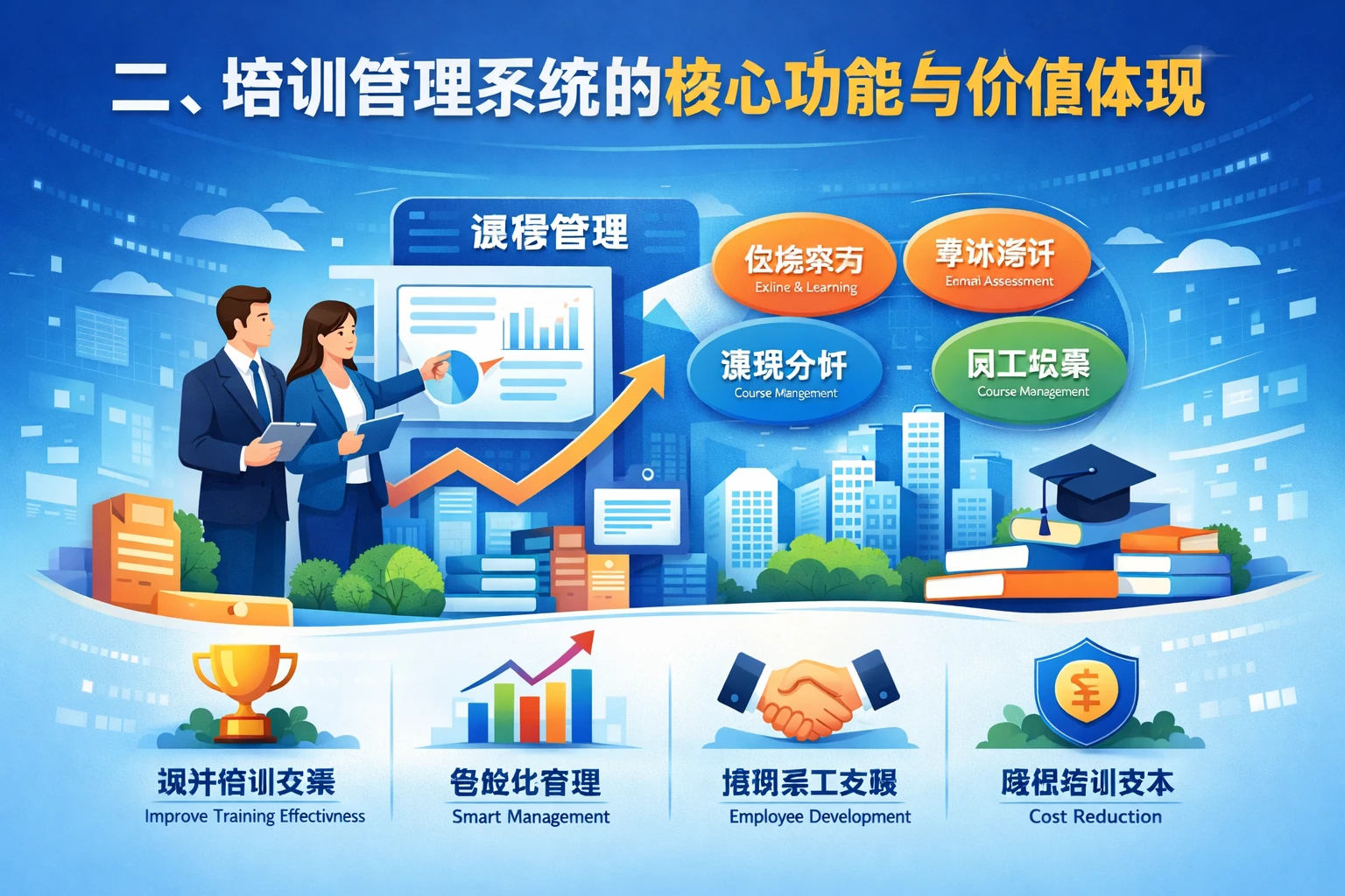 二、培训管理系统的核心功能与价值体现