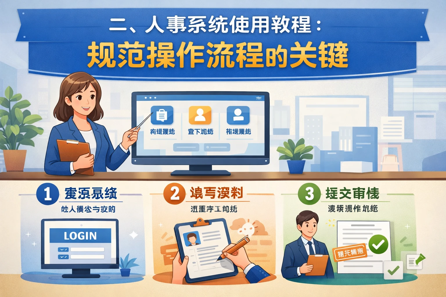 二、人事系统使用教程：规范操作流程的关键