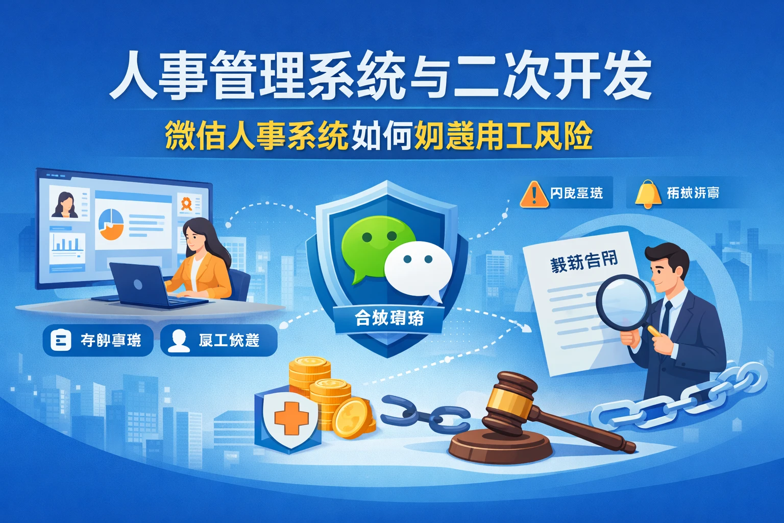 人事管理系统与二次开发：微信人事系统如何规避用工风险