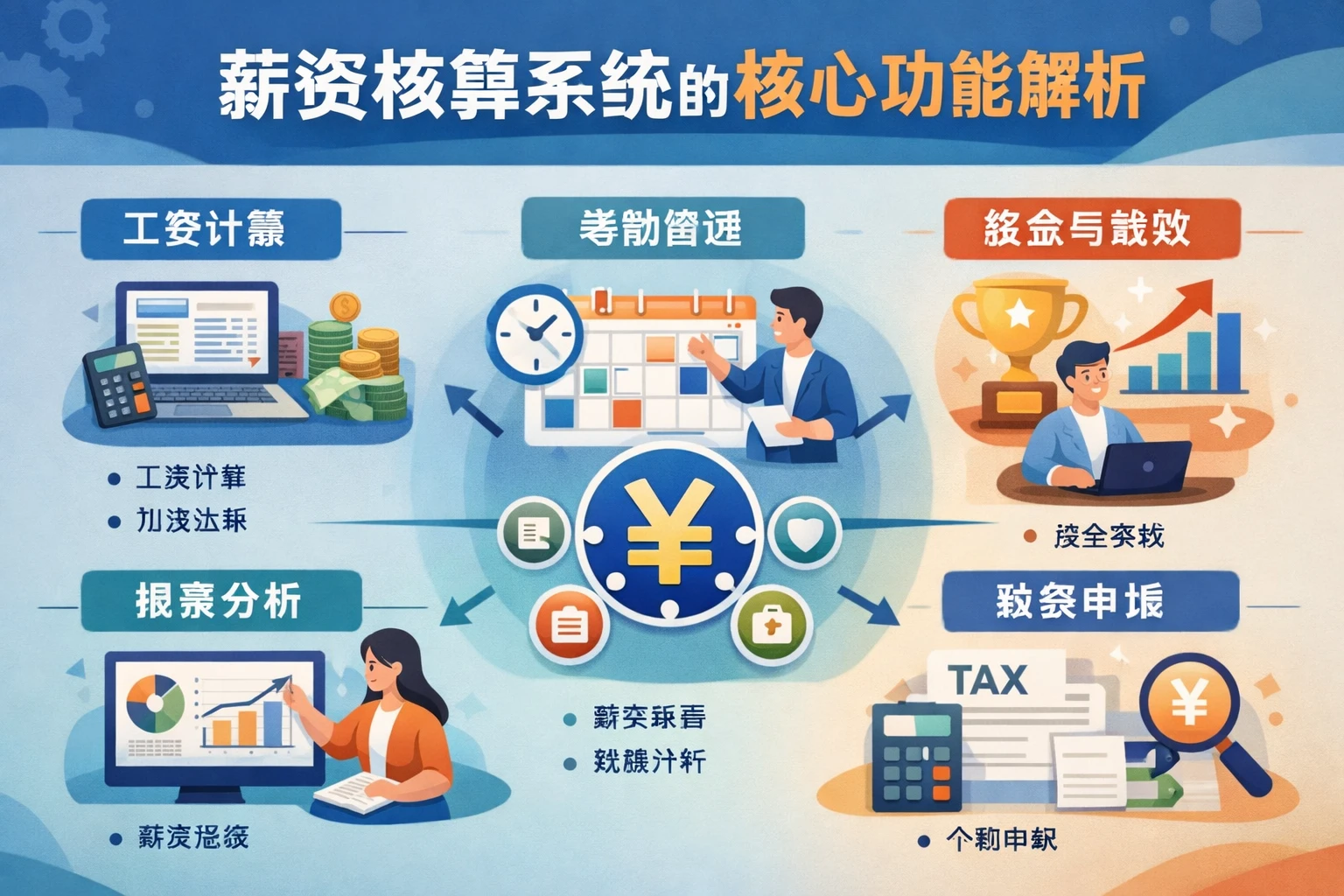 薪资核算系统的核心功能解析