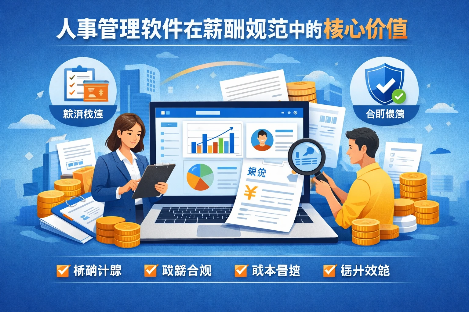 人事管理软件在薪酬规范中的核心价值