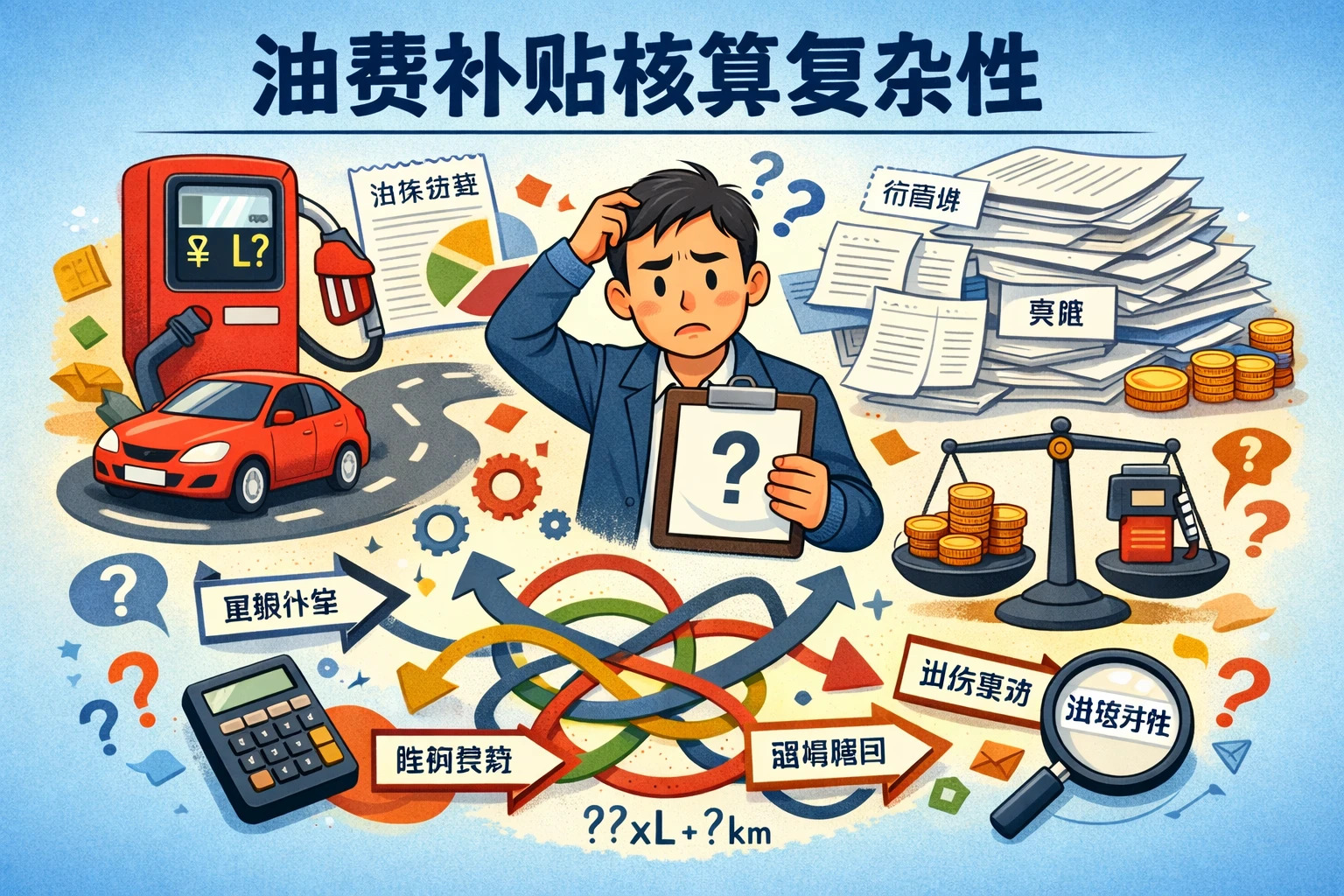 油费补贴核算复杂性