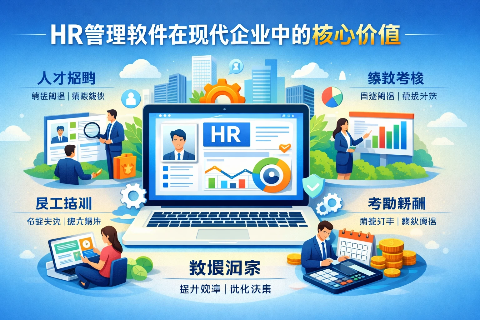 HR管理软件在现代企业中的核心价值