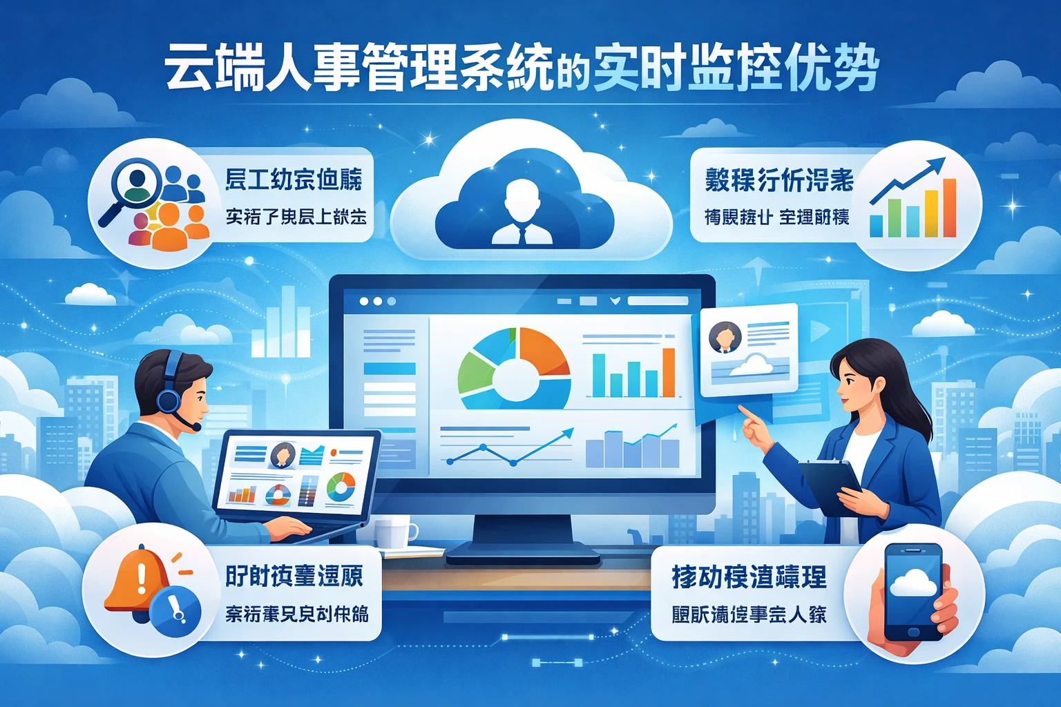 云端人事管理系统的实时监控优势