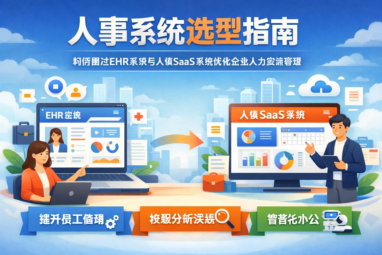 人事系统选型指南：如何通过ehr系统与人事SaaS系统优化企业人力资源管理