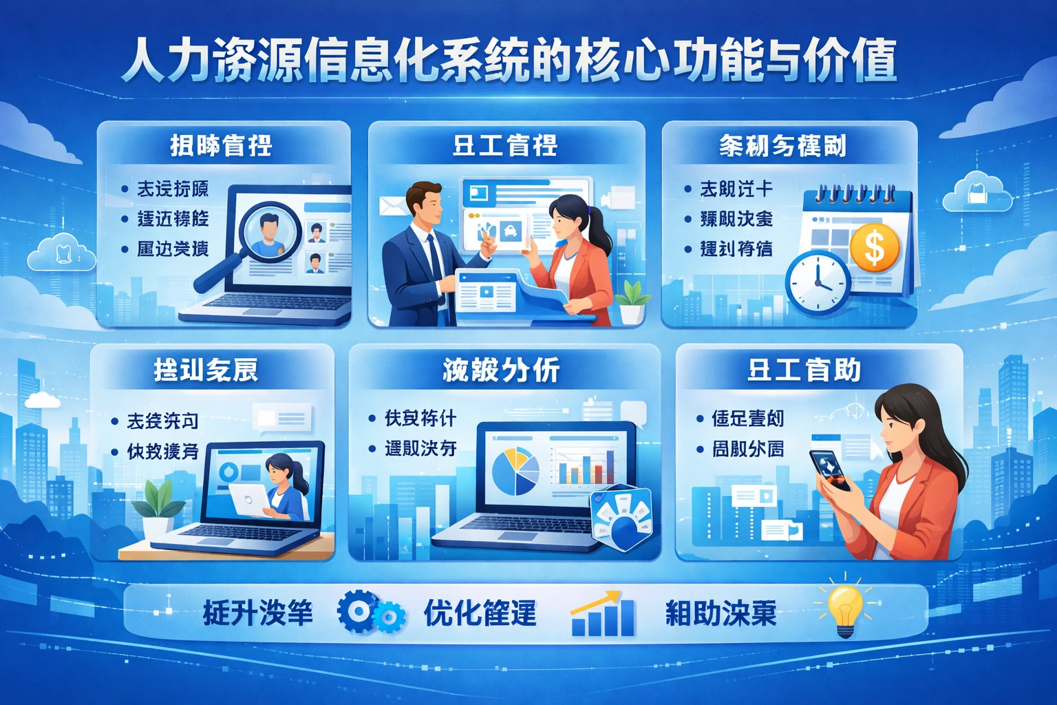 人力资源信息化系统的核心功能与价值