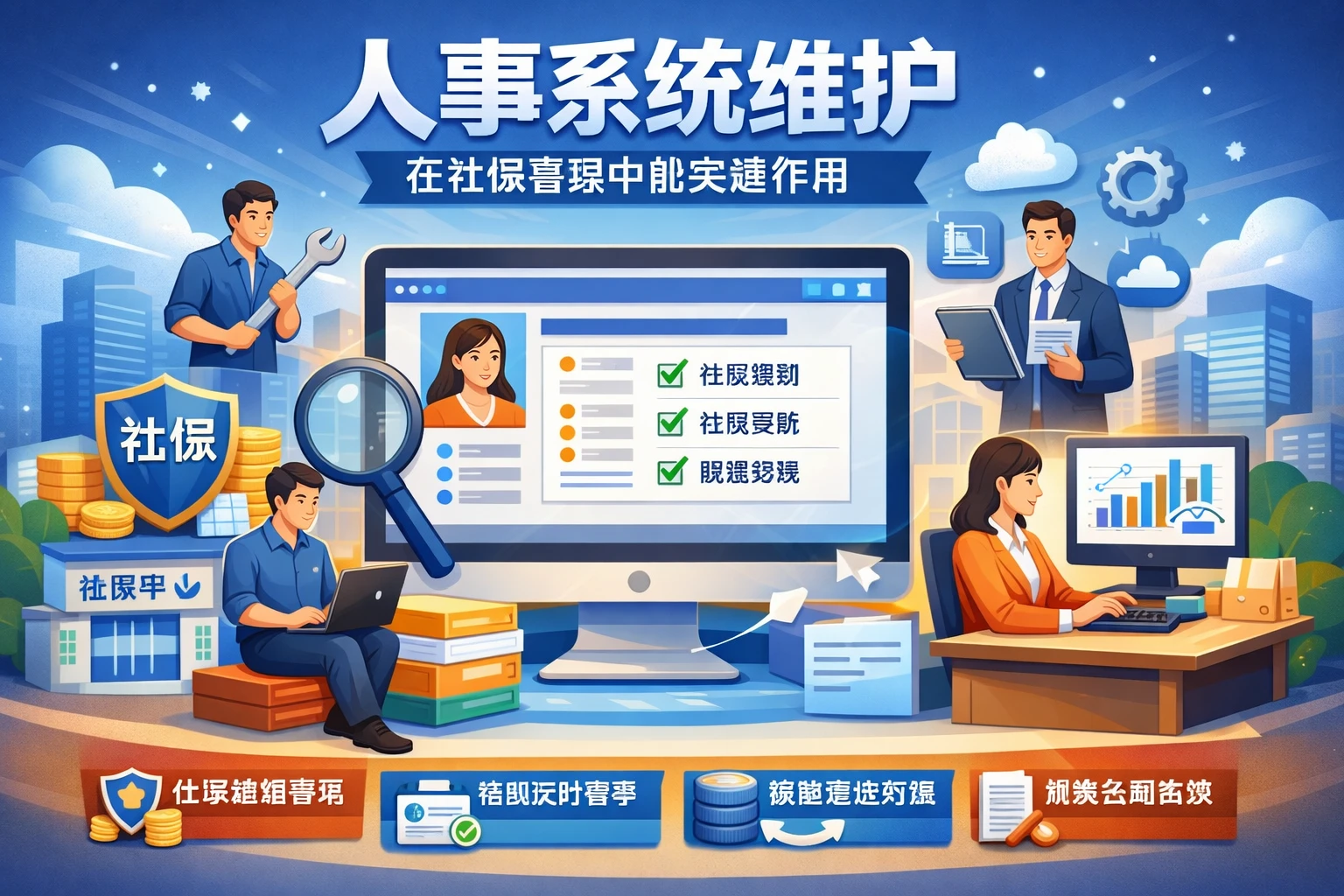 人事系统维护在社保管理中的关键作用
