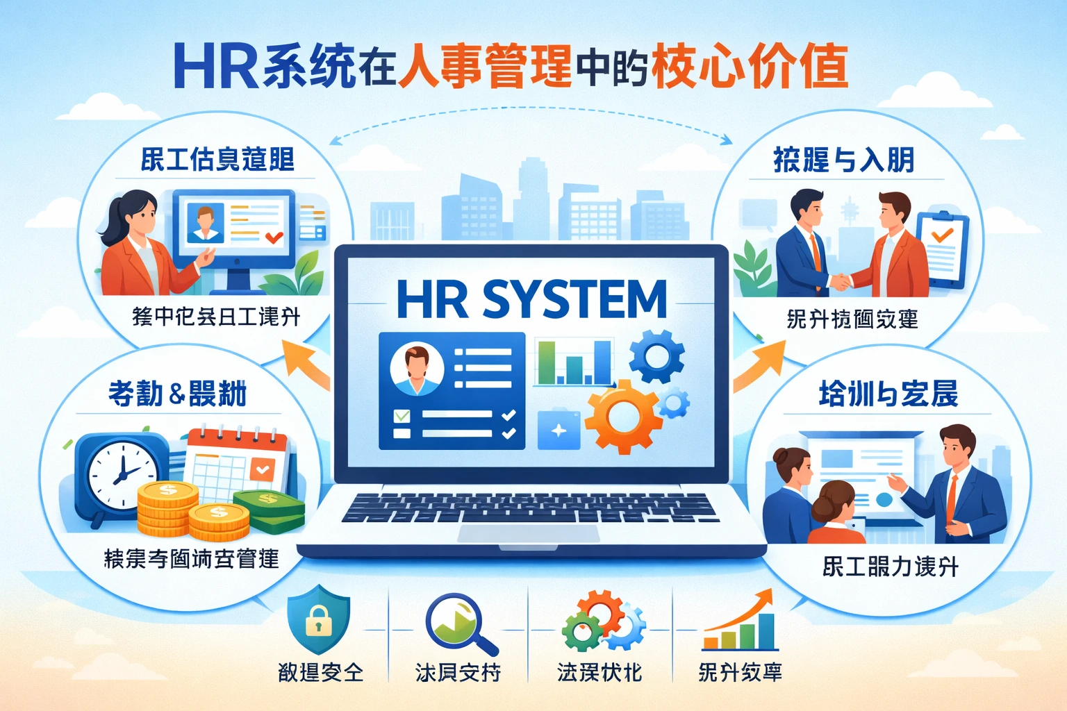 HR系统在人事管理中的核心价值