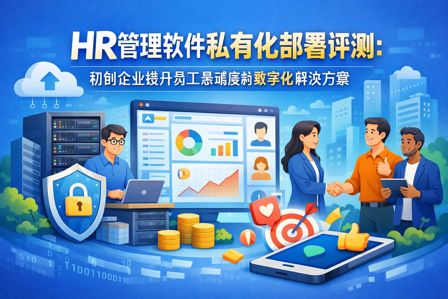 HR管理软件私有化部署评测：初创企业提升员工忠诚度的数字化解决方案