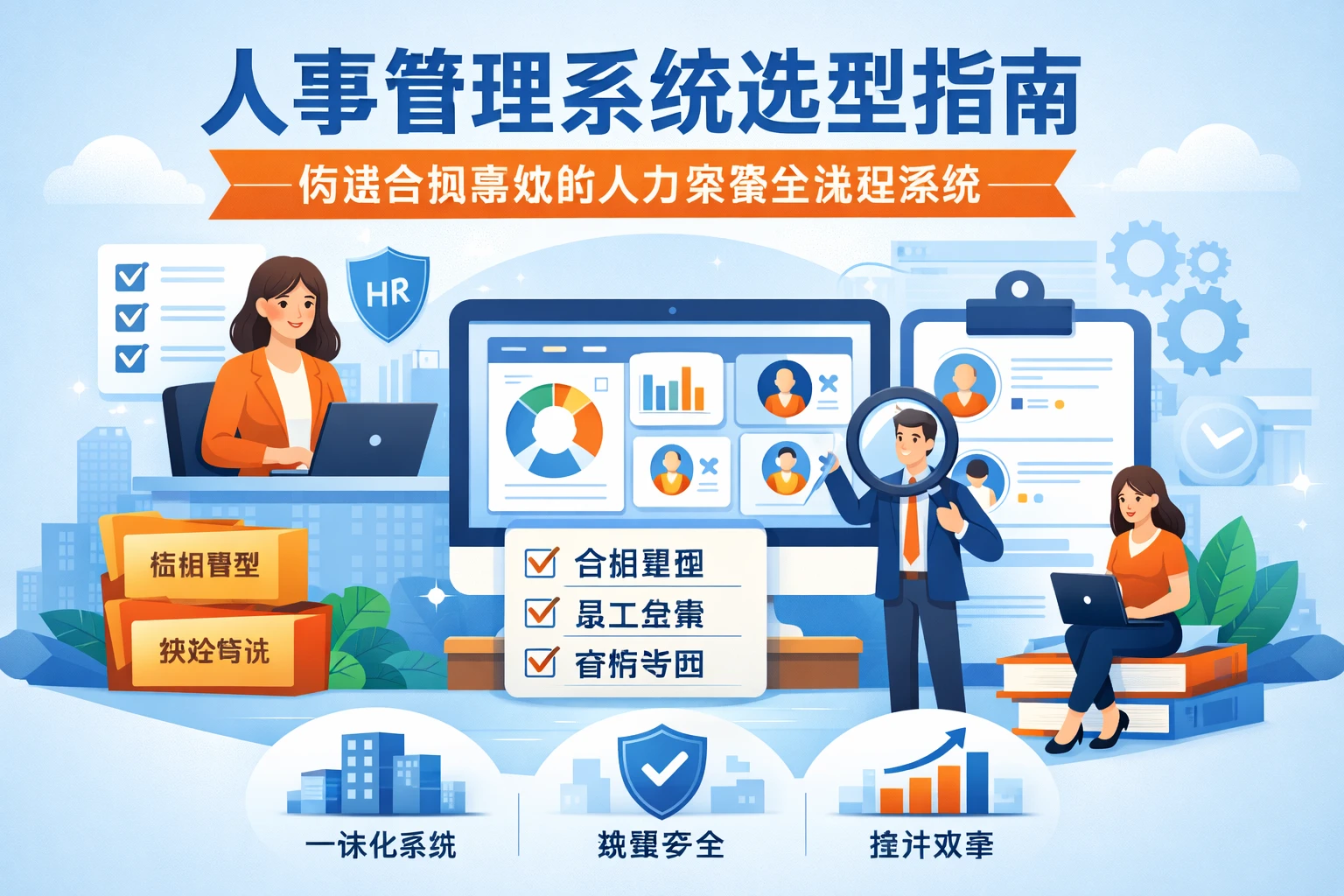 人事管理系统选型指南：构建合规高效的人力资源全流程系统