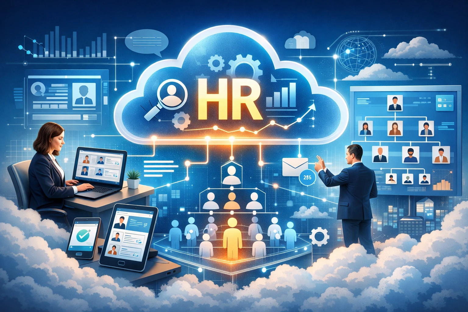 云端HR系统：现代人力资源管理与组织架构的智能化转型