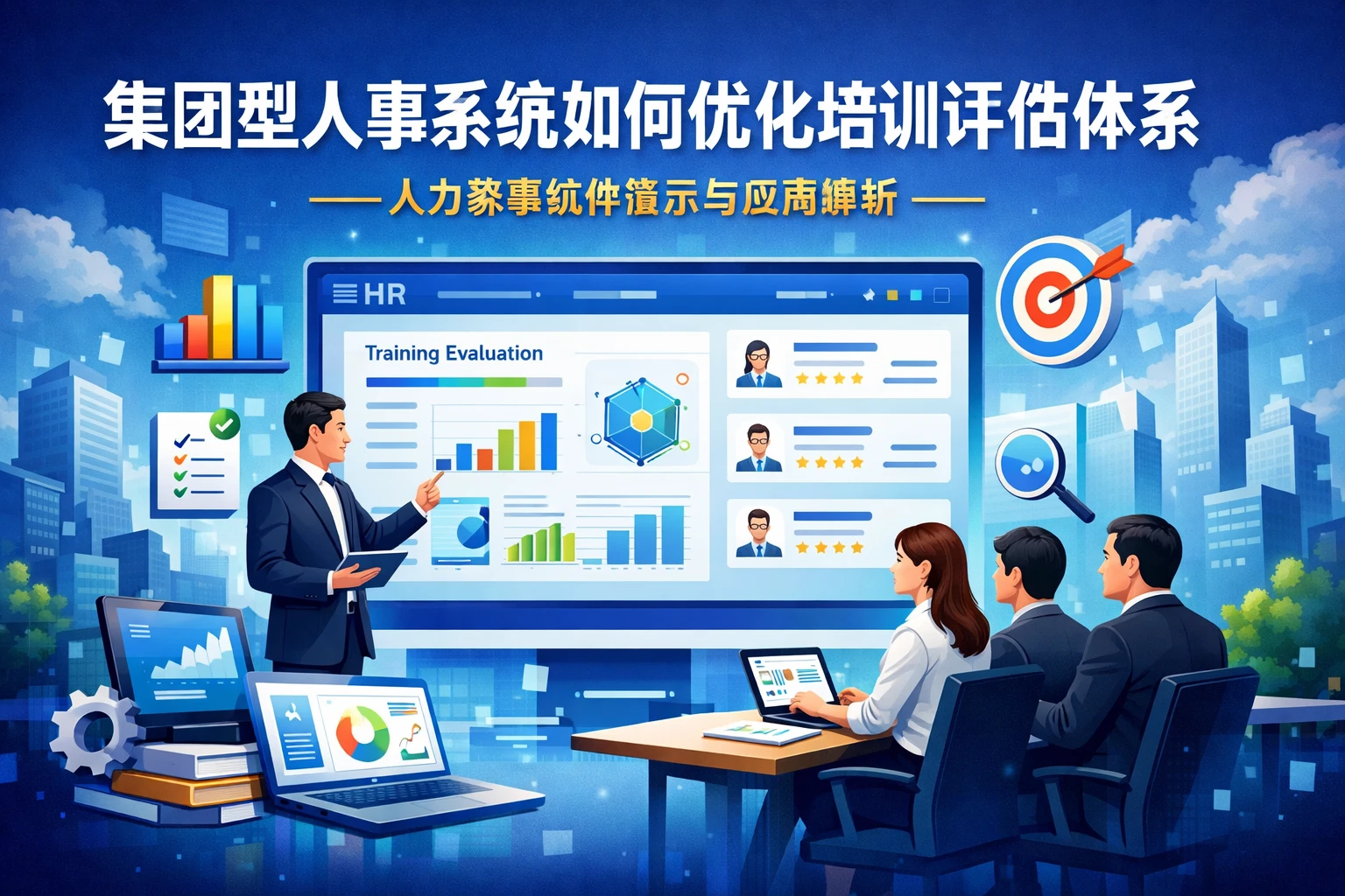 集团型人事系统如何优化培训评估体系——人力资源软件演示与应用解析