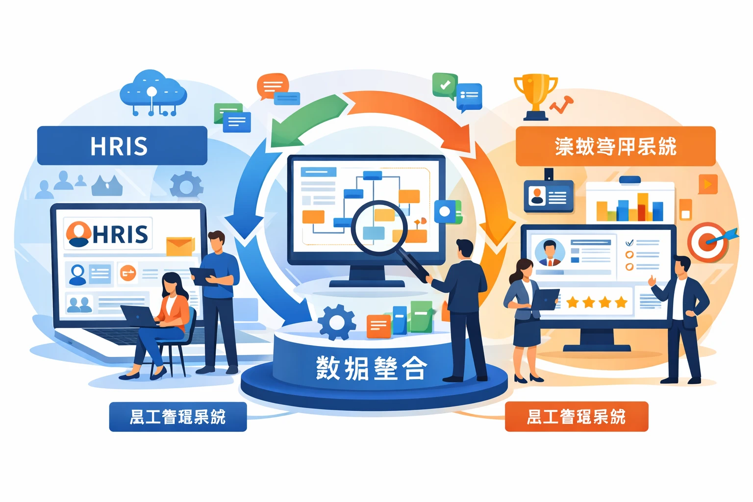 人力资源信息化系统、员工管理系统与绩效考评系统的整合应用