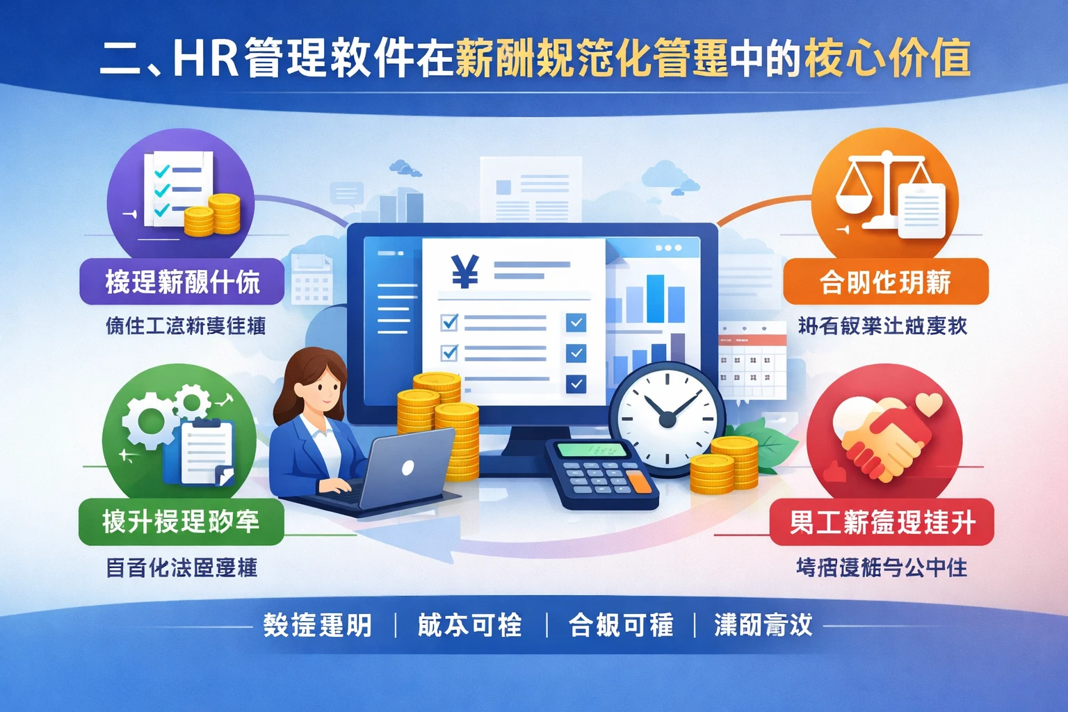 二、HR管理软件在薪酬规范化管理中的核心价值