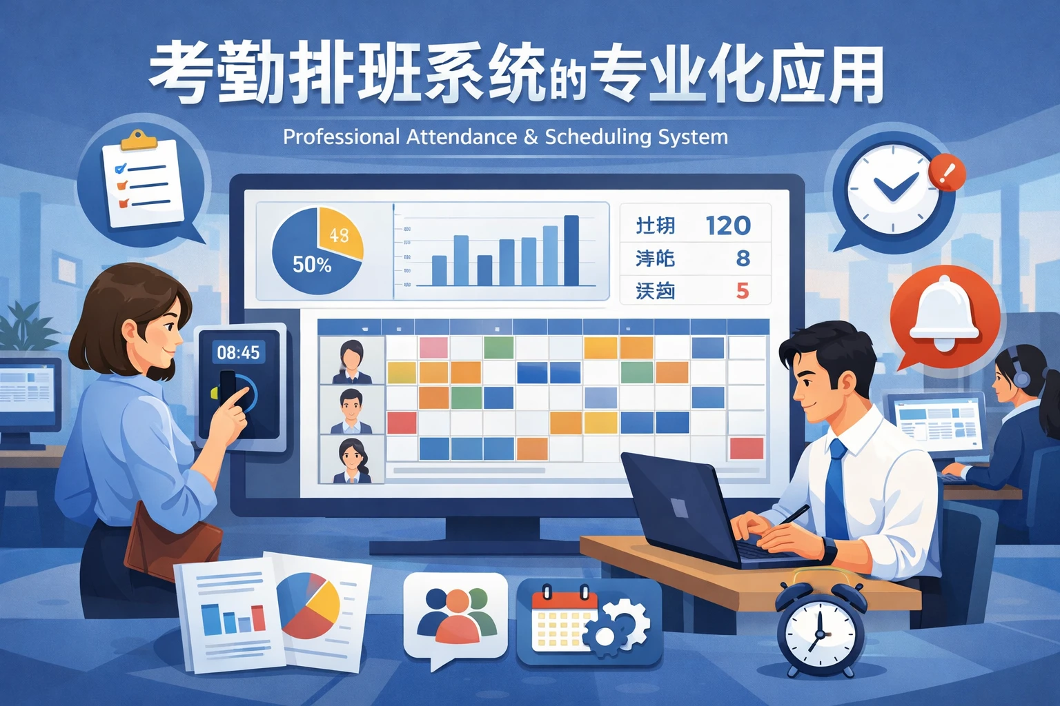 考勤排班系统的专业化应用