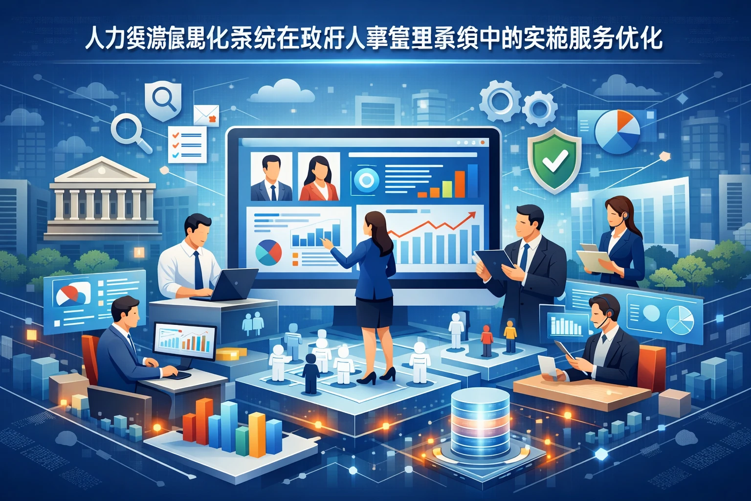 人力资源信息化系统在政府人事管理系统中的实施服务优化