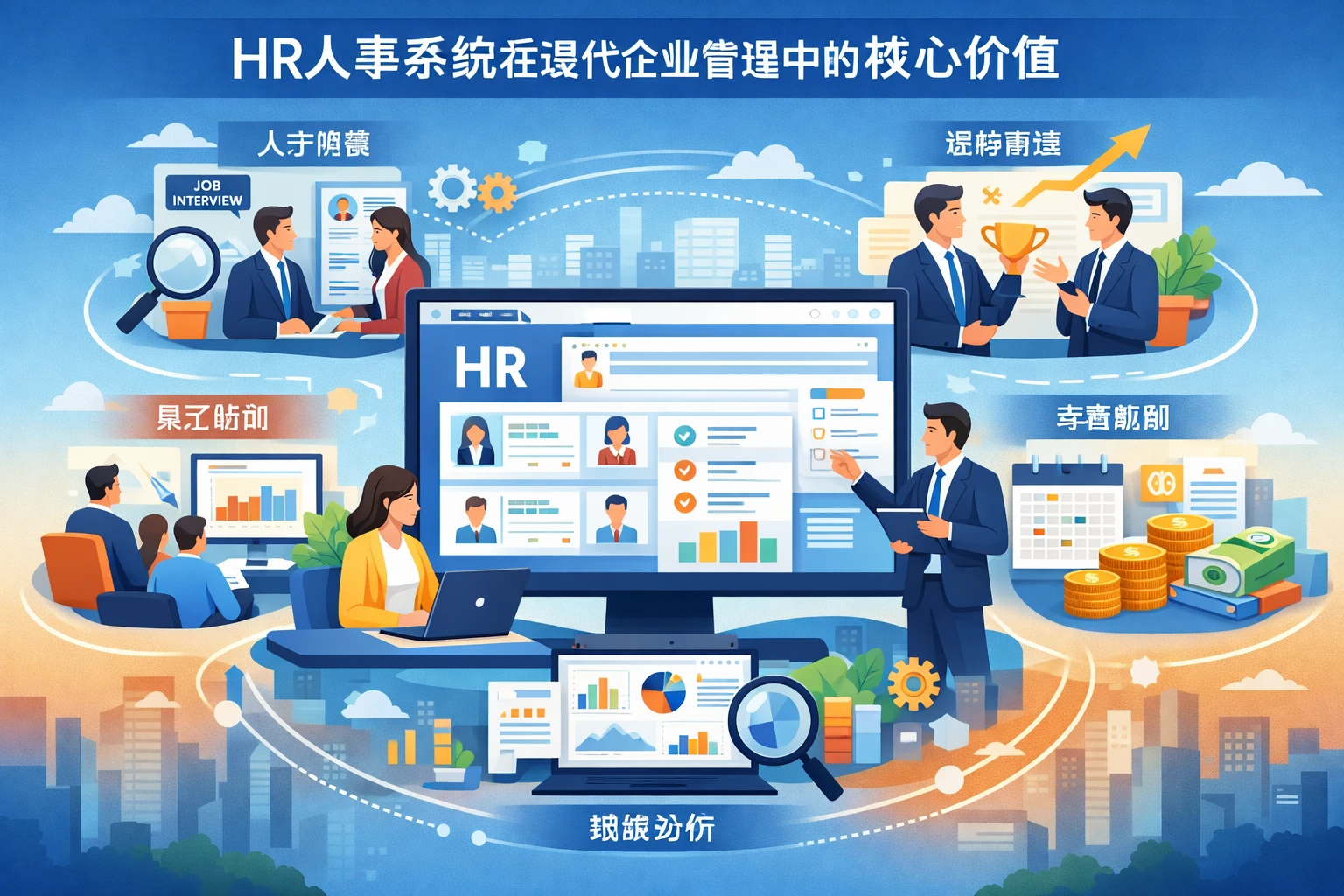 HR人事系统在现代企业管理中的核心价值