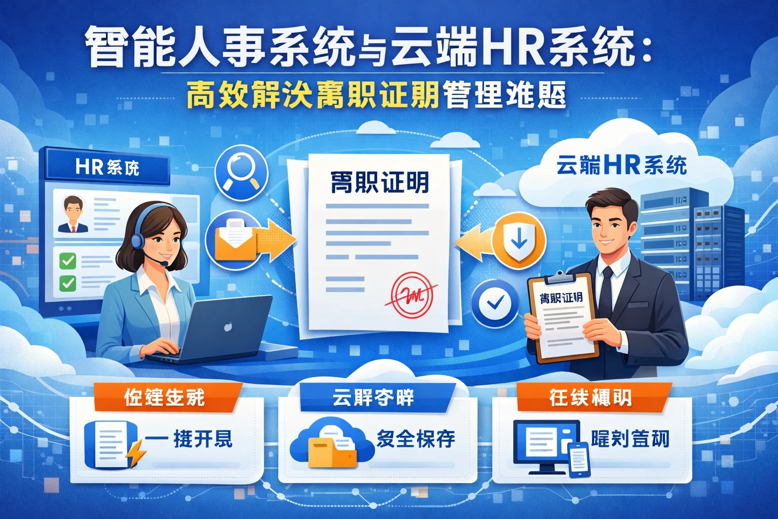 智能人事系统与云端HR系统：高效解决离职证明管理难题