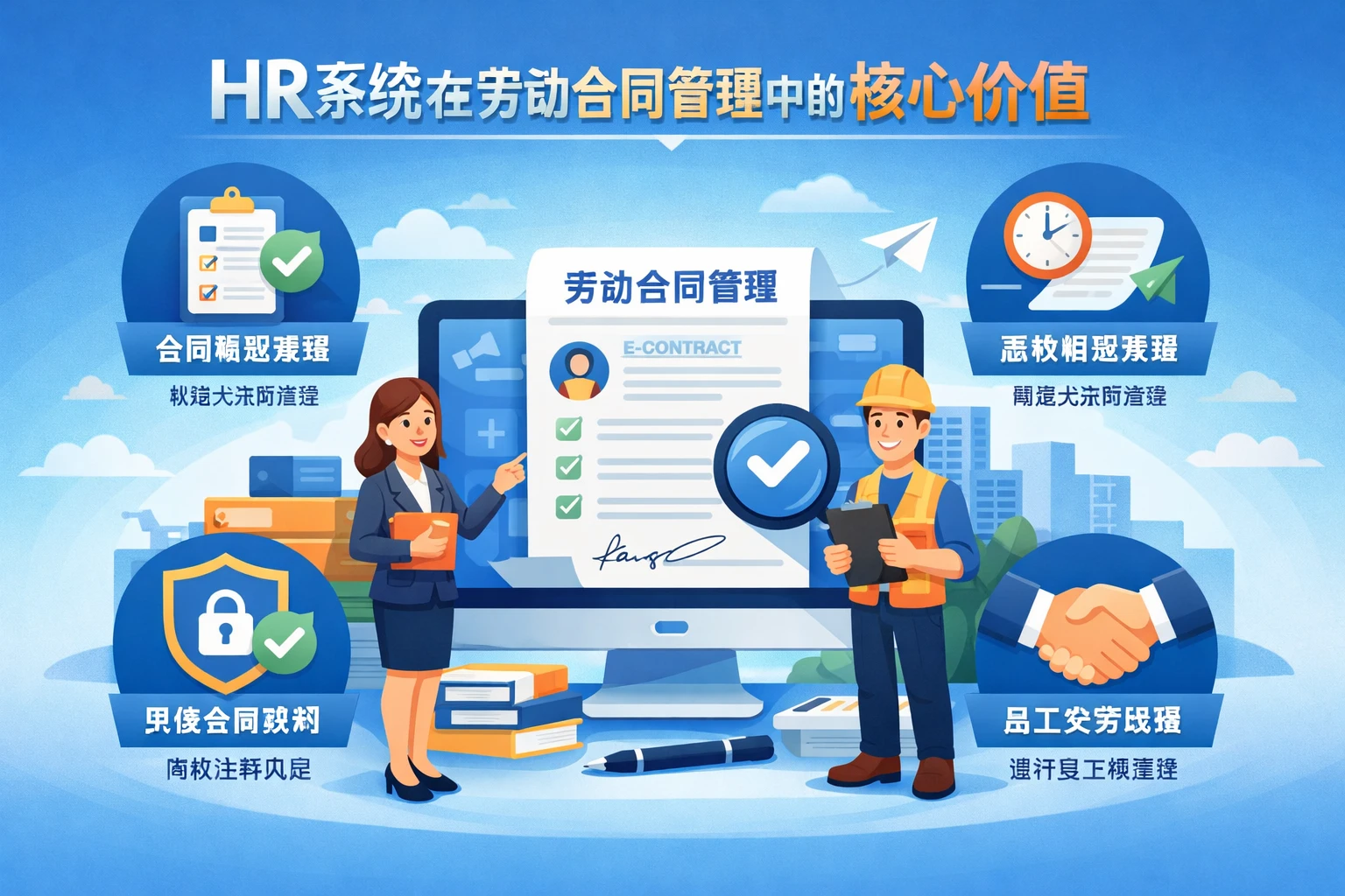 HR系统在劳动合同管理中的核心价值