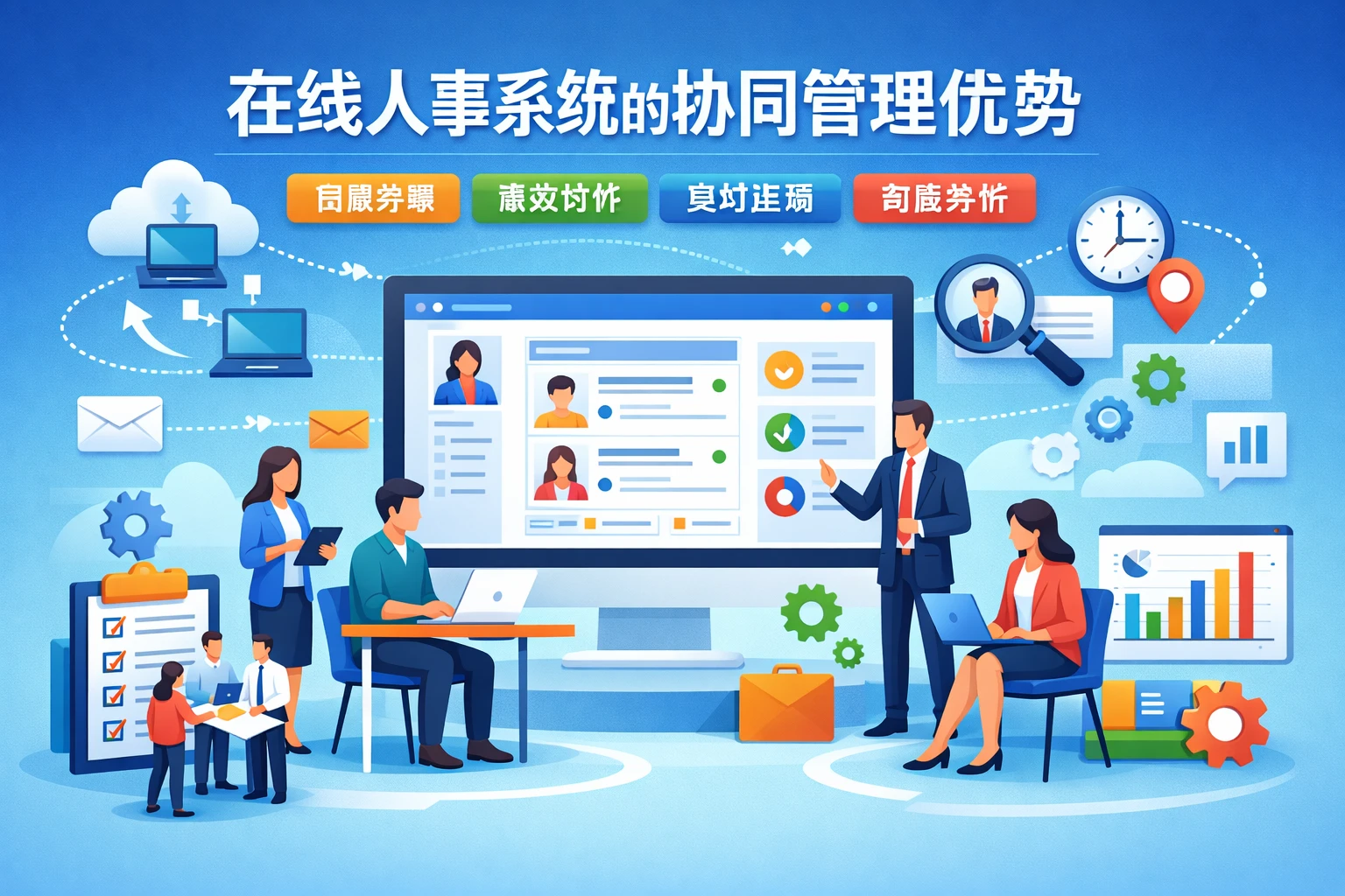 在线人事系统的协同管理优势