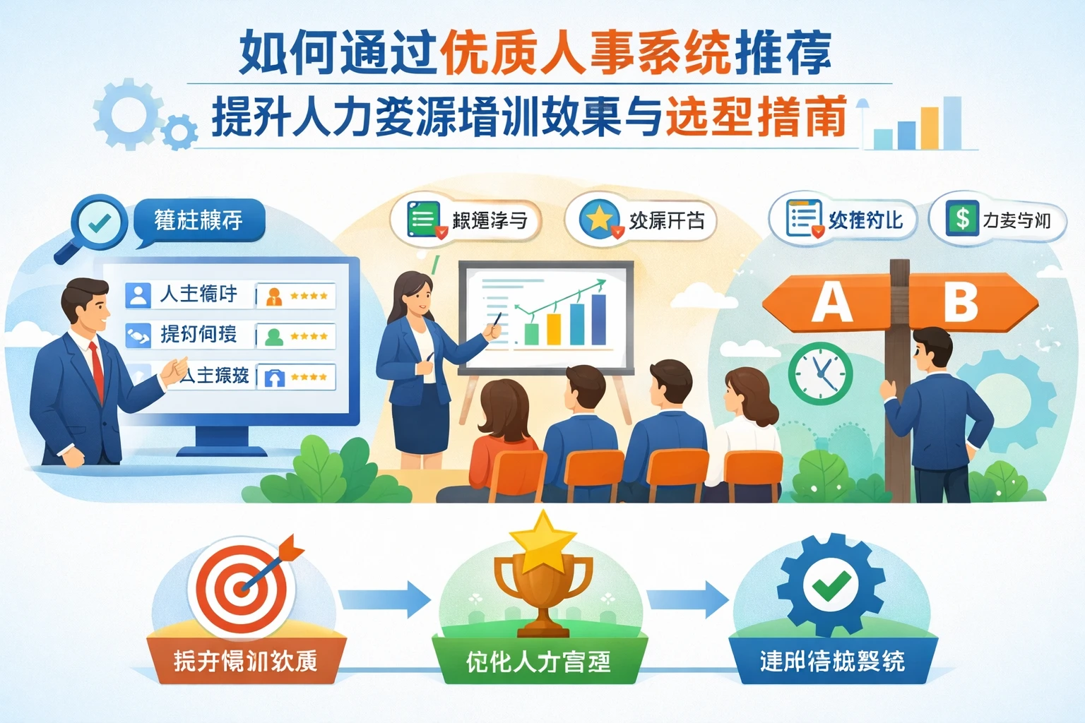 如何通过优质人事系统推荐提升人力资源培训效果与选型指南