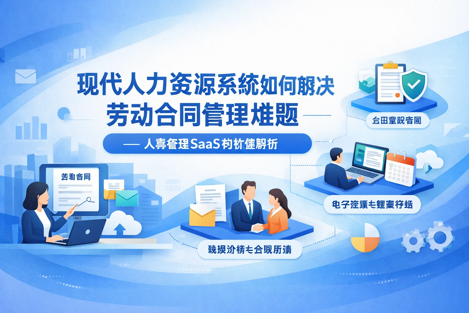 现代人力资源系统如何解决劳动合同管理难题——人事管理SaaS的价值解析