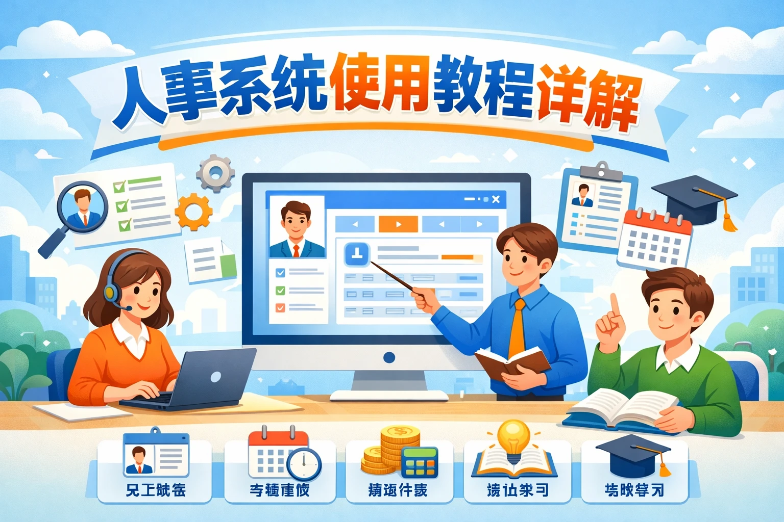 人事系统使用教程详解