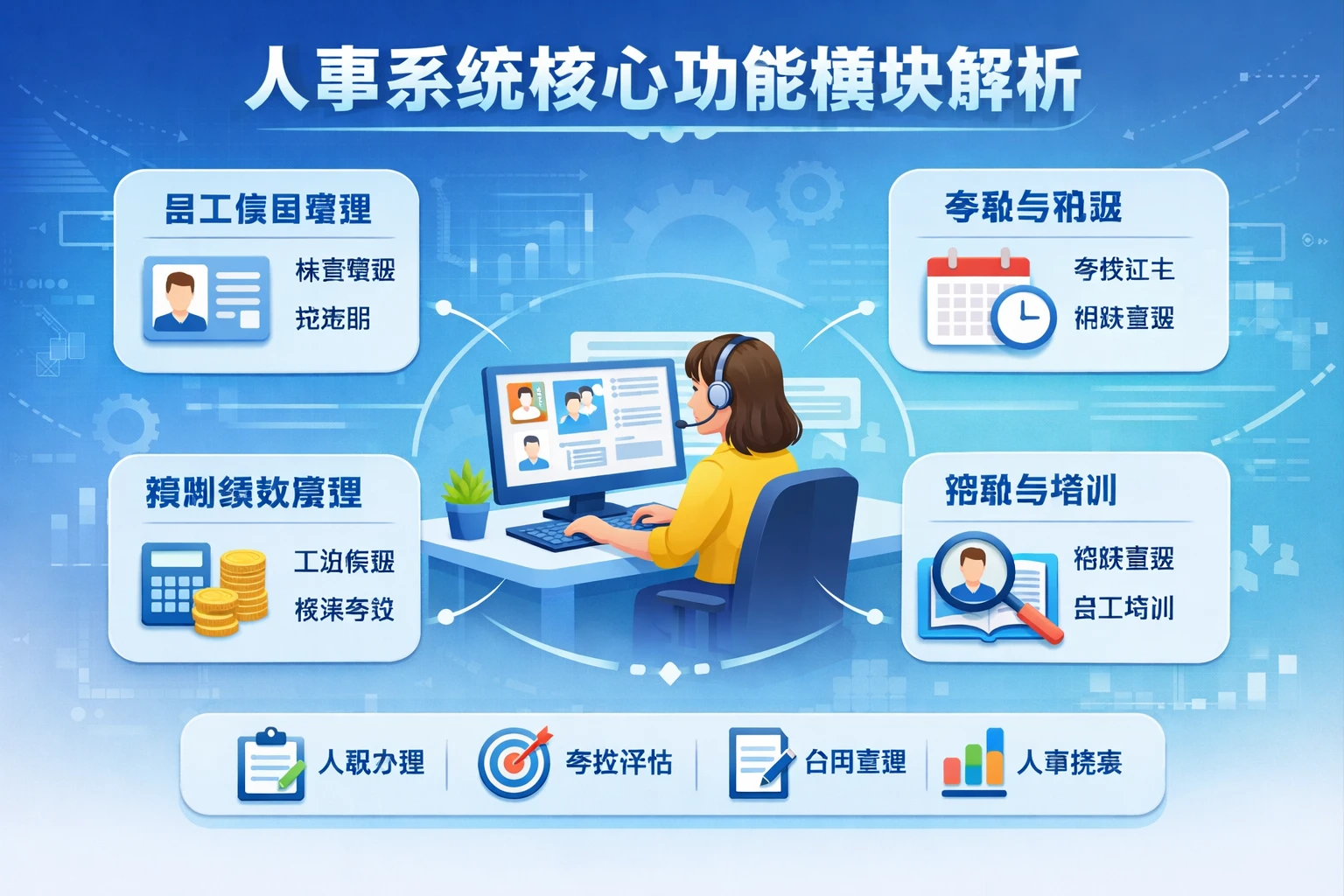 人事系统核心功能模块解析