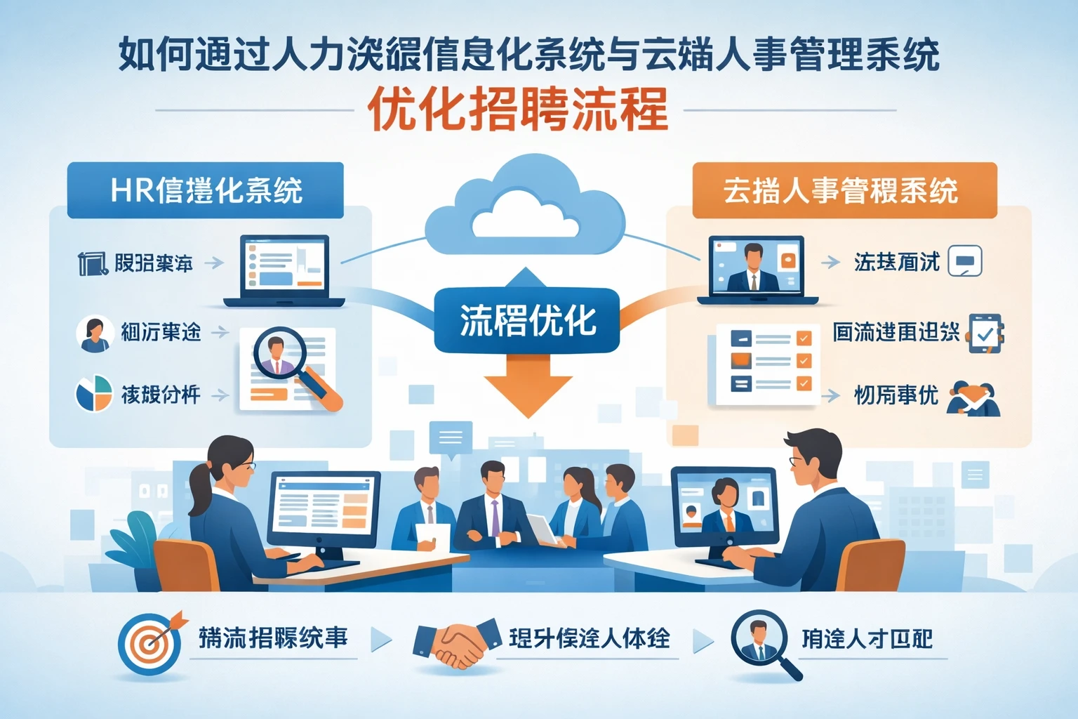 如何通过人力资源信息化系统与云端人事管理系统优化招聘流程