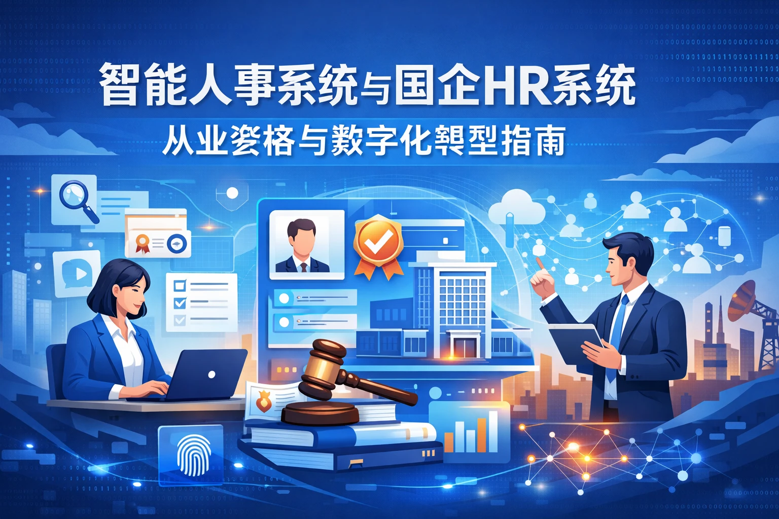 智能人事系统与国企HR系统：从业资格与数字化转型指南