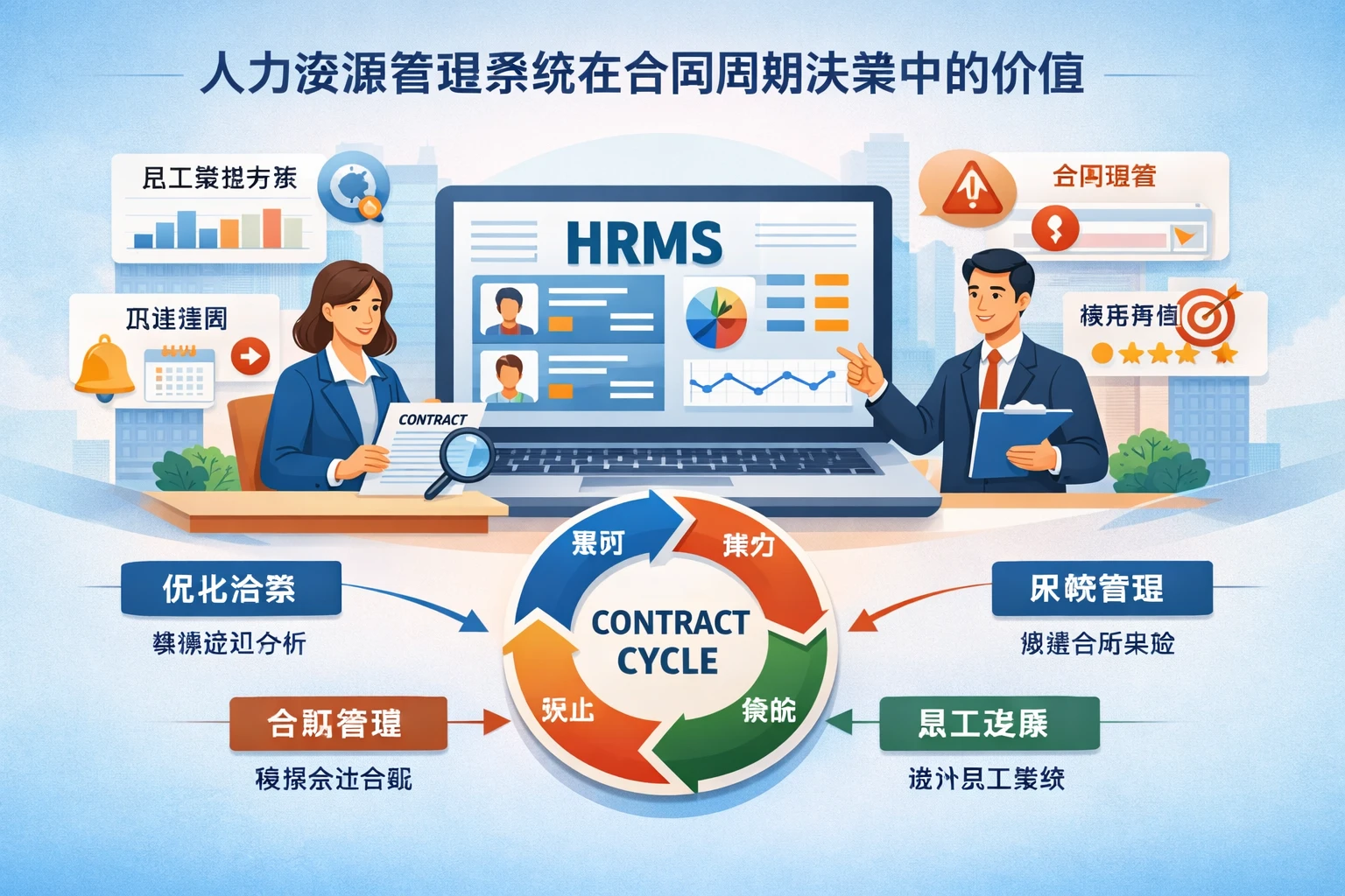 人力资源管理系统在合同周期决策中的价值