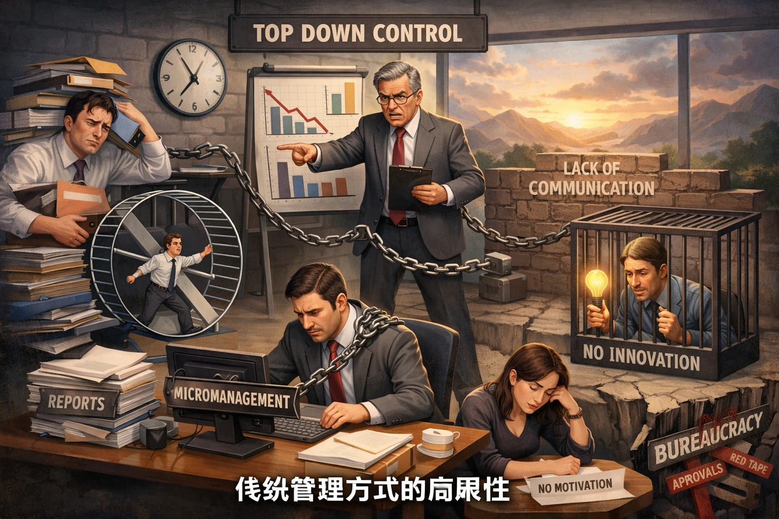 传统管理方式的局限性