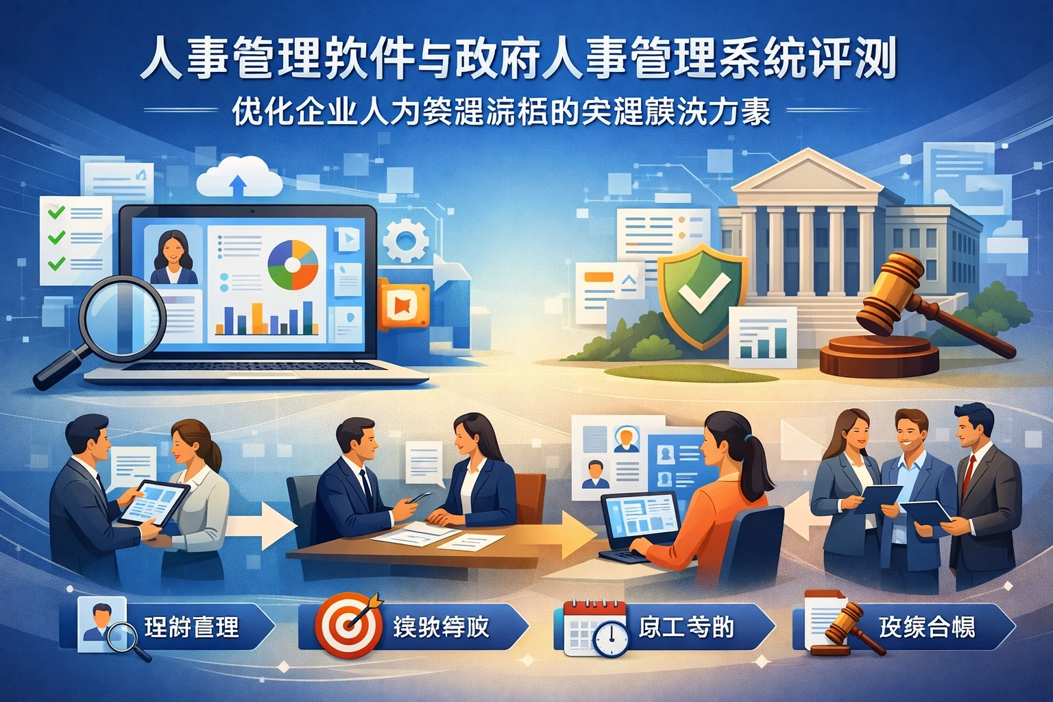 人事管理软件与政府人事管理系统评测：优化企业人力资源流程的关键解决方案
