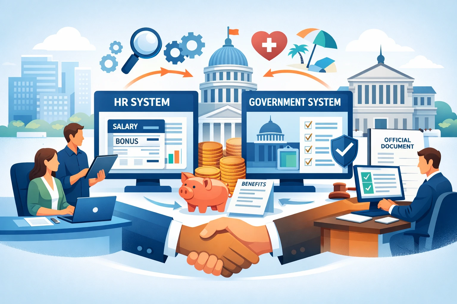 优化人力资源系统与政府人事管理系统中的薪酬结构与福利体系
