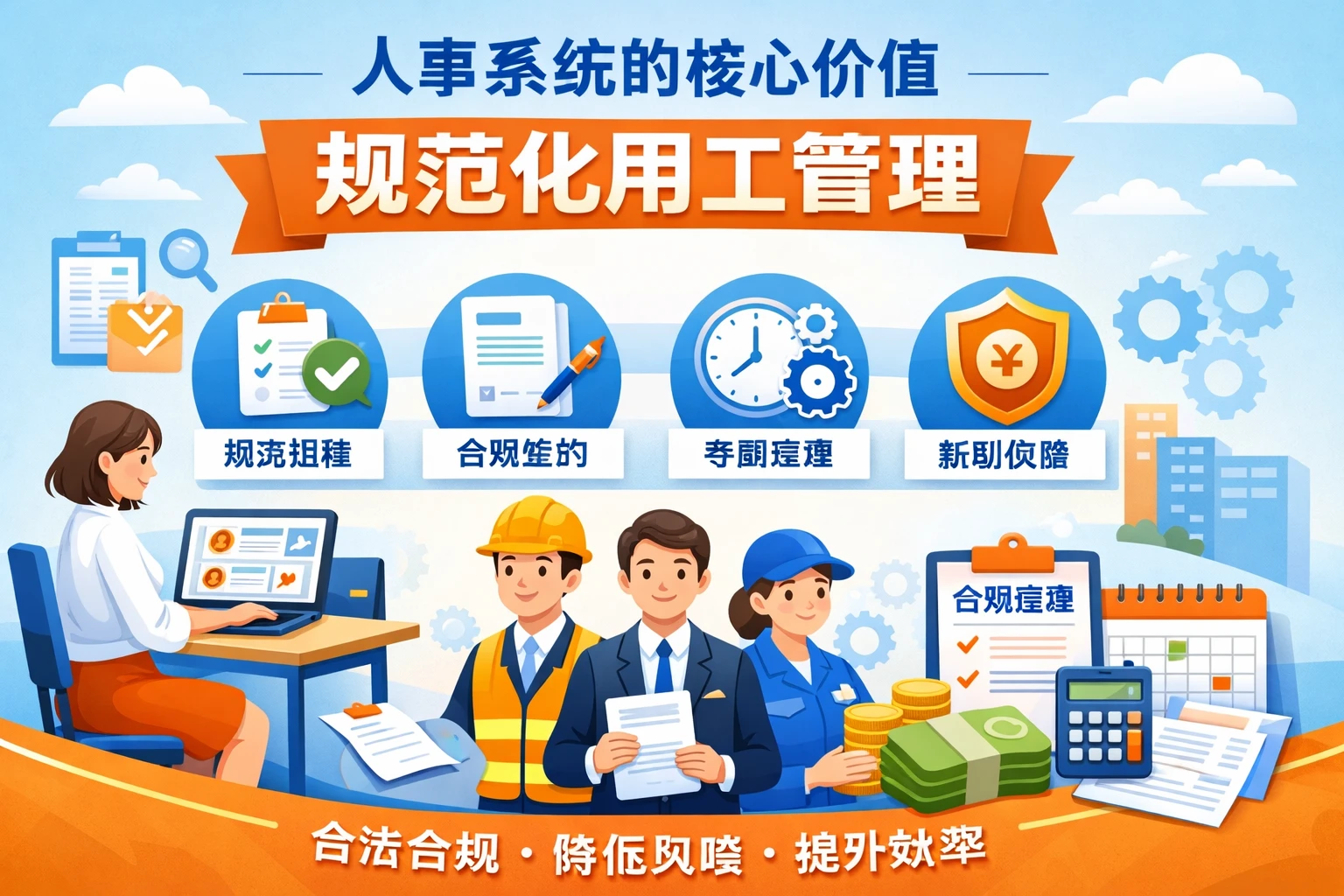 人事系统的核心价值：规范化用工管理