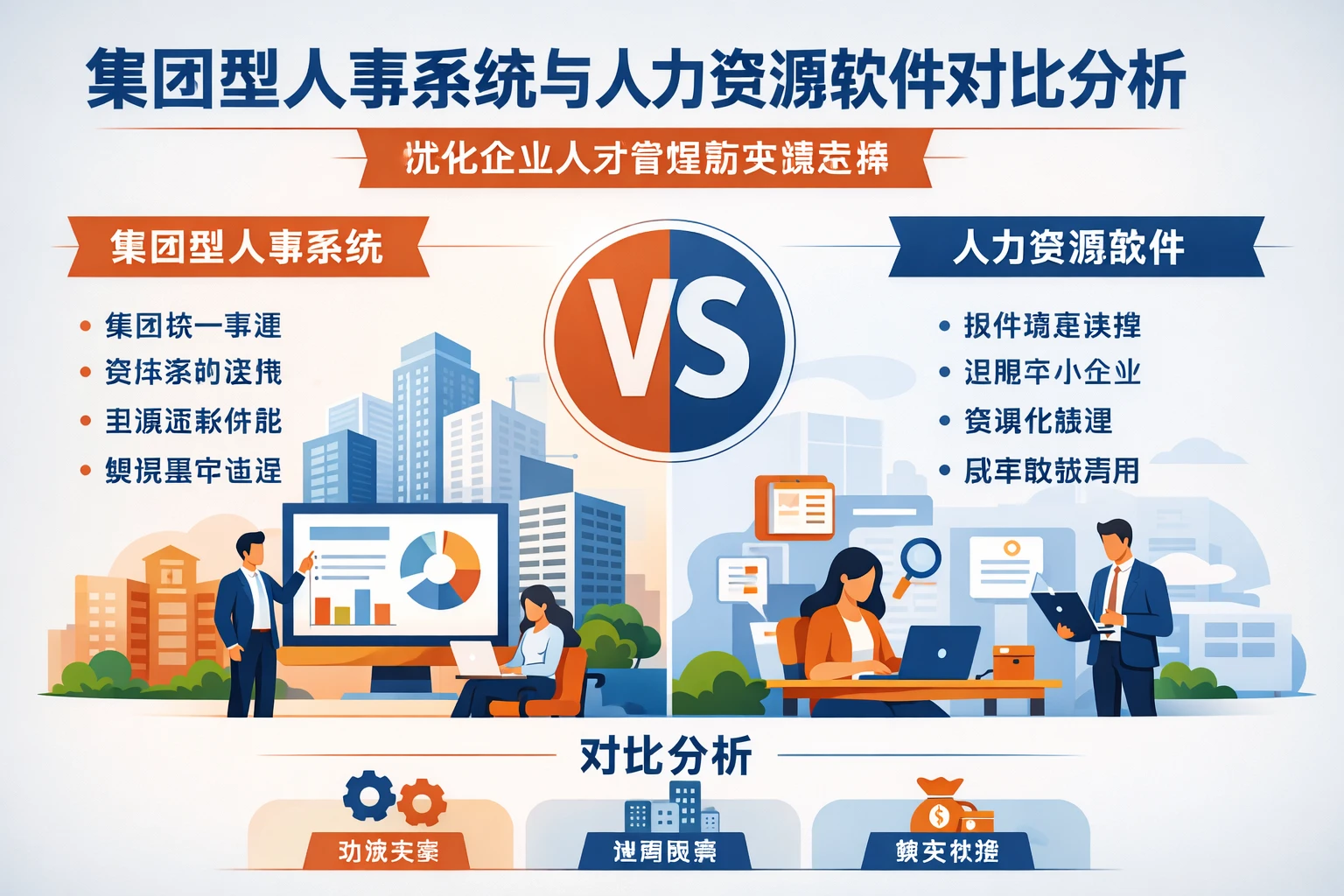 集团型人事系统与人力资源软件对比分析：优化企业人才管理的关键选择