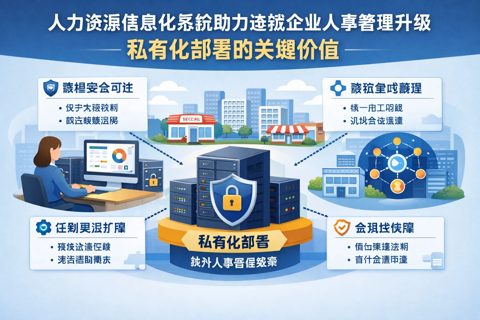 人力资源信息化系统助力连锁企业人事管理升级：私有化部署的关键价值