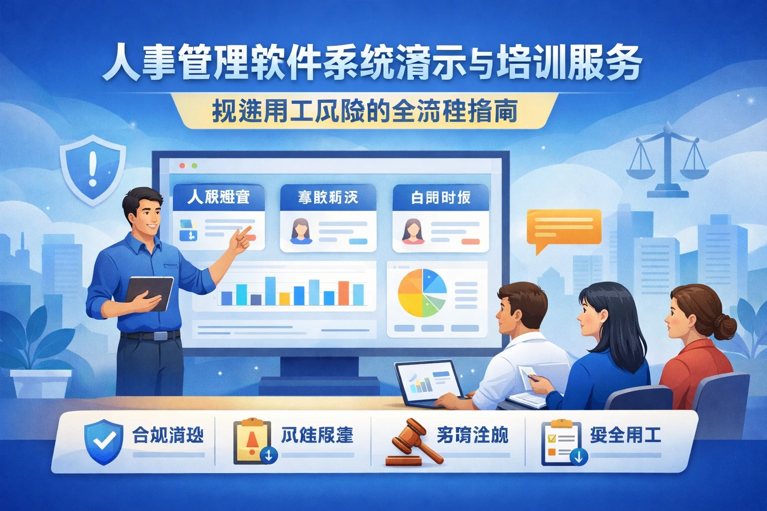 人事管理软件系统演示与培训服务：规避用工风险的全流程指南