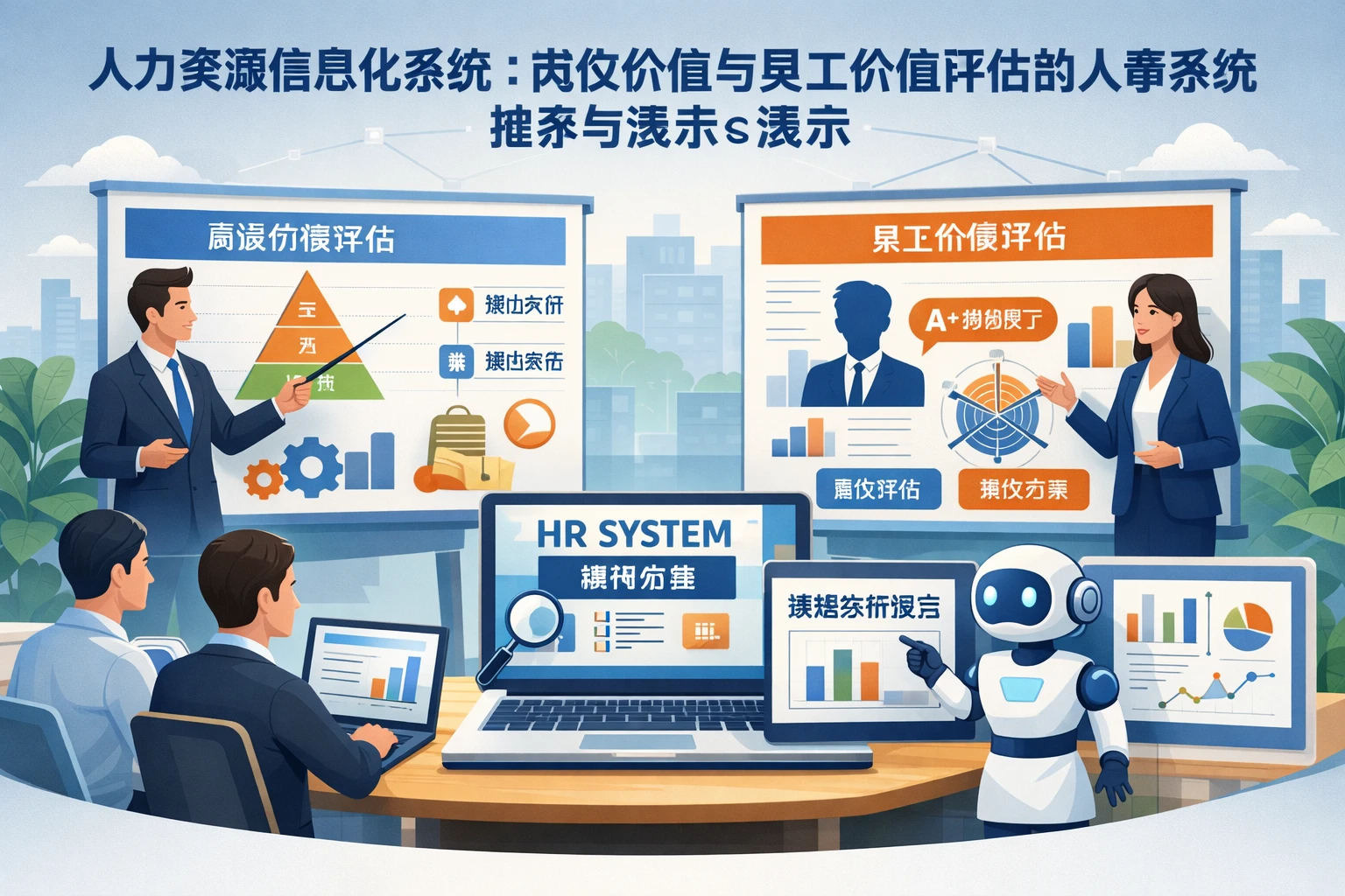 人力资源信息化系统：岗位价值与员工价值评估的人事系统推荐与演示