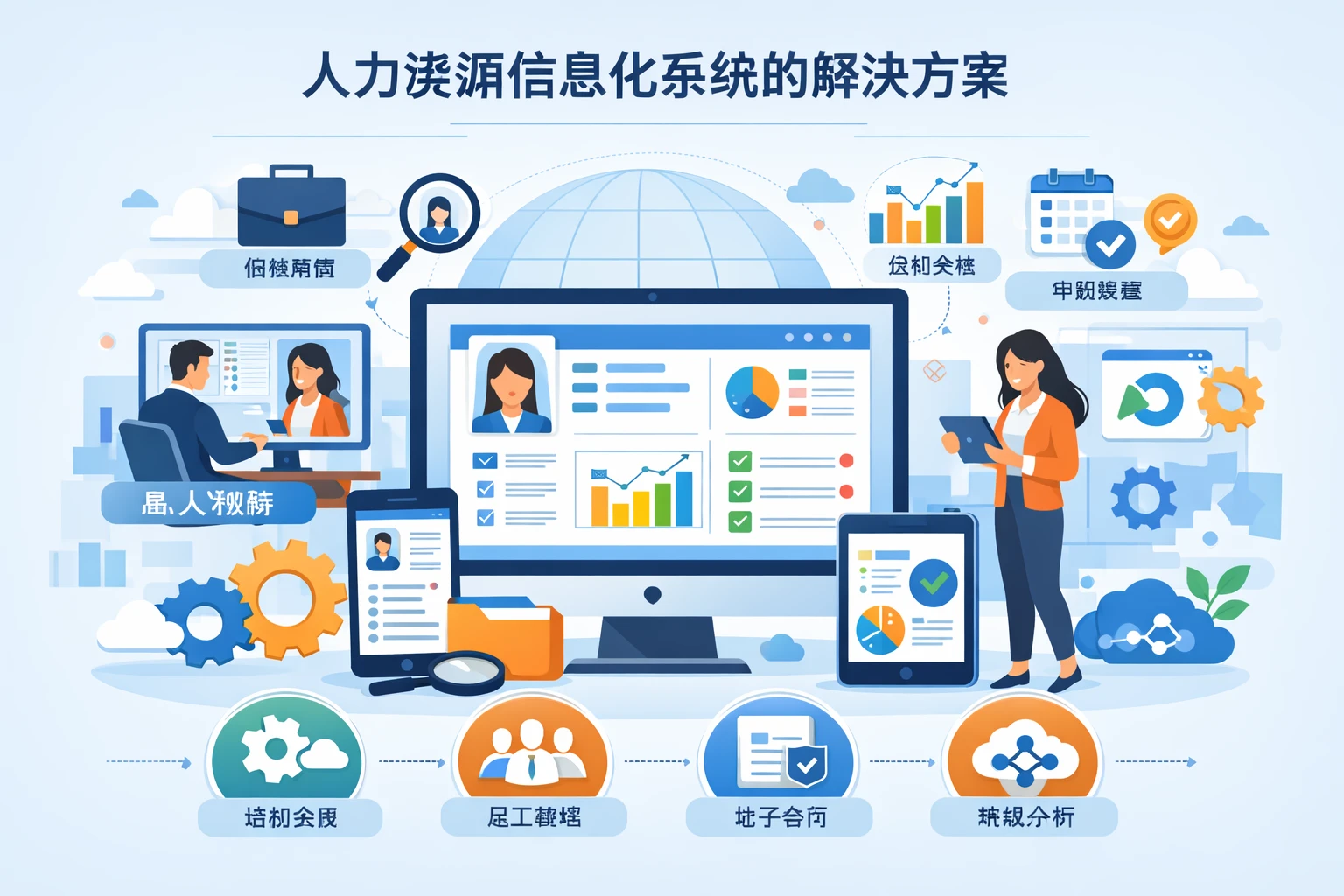 人力资源信息化系统的解决方案