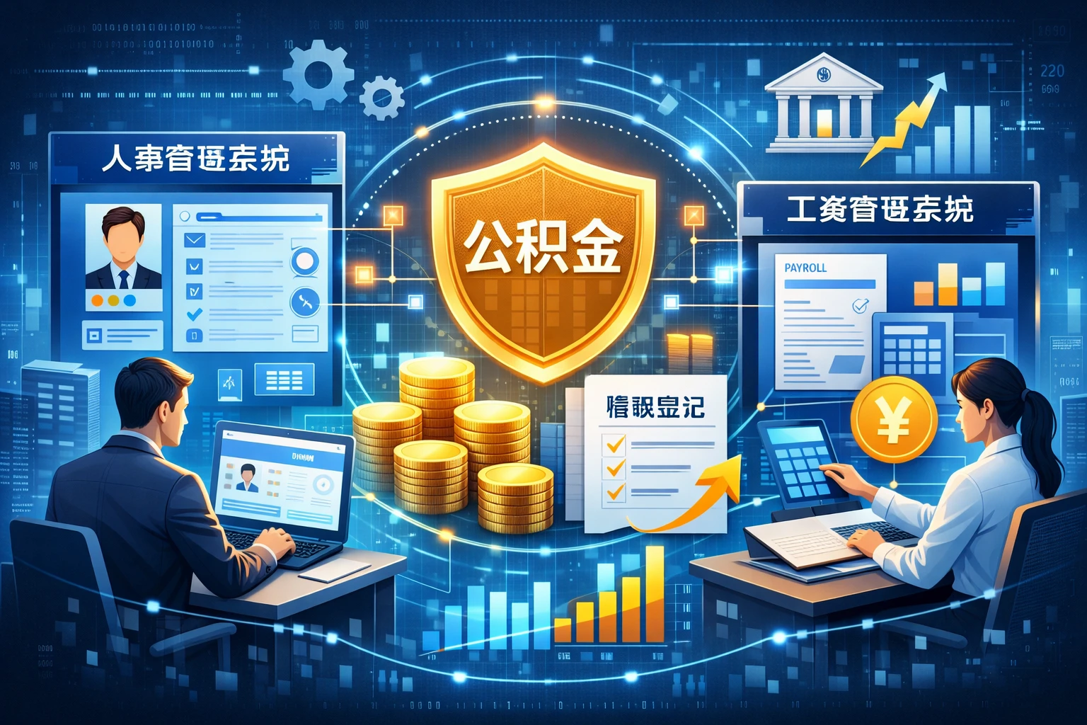 数字化人事管理系统与工资管理系统如何优化企业公积金缴纳