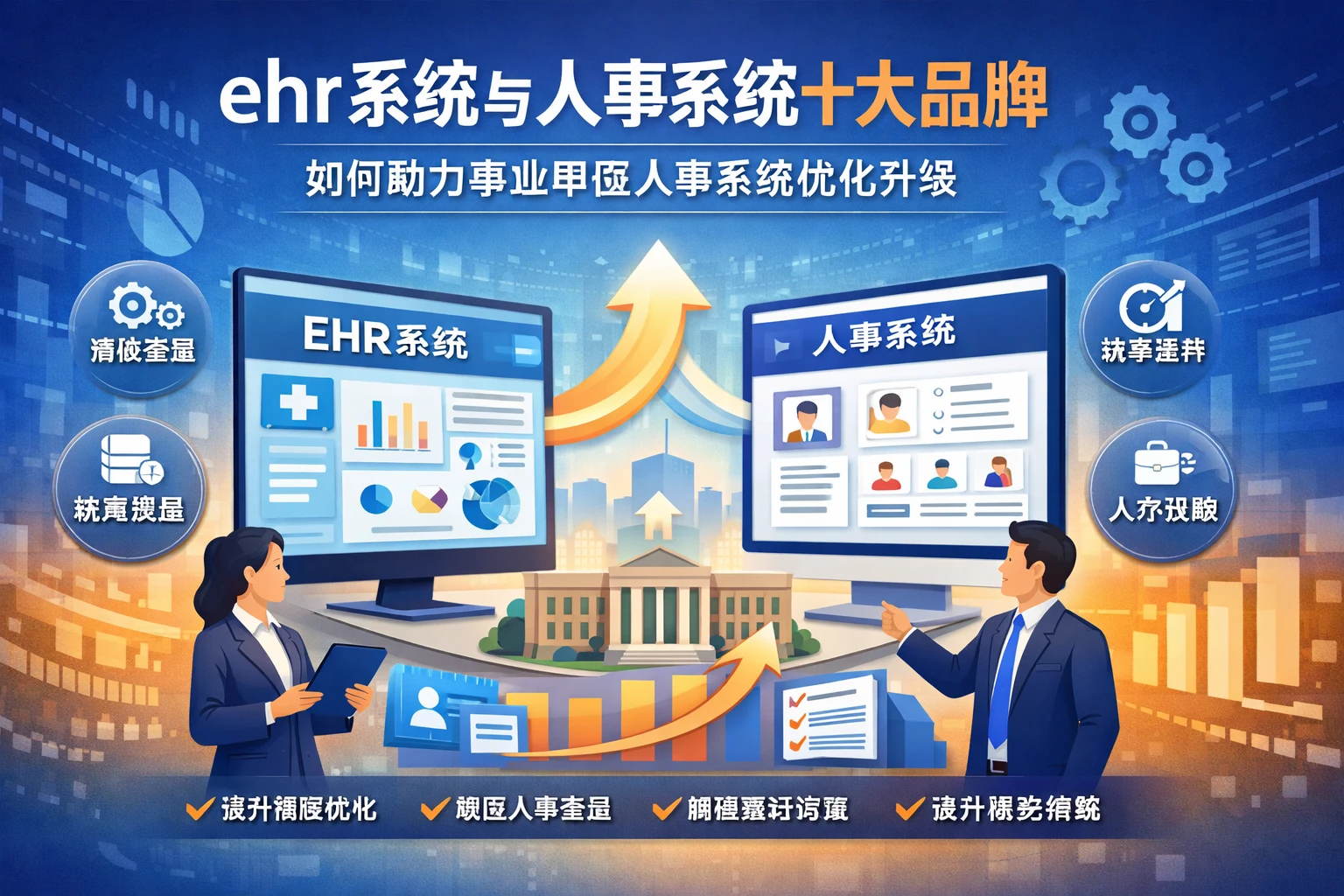 ehr系统与人事系统十大品牌如何助力事业单位人事系统优化升级