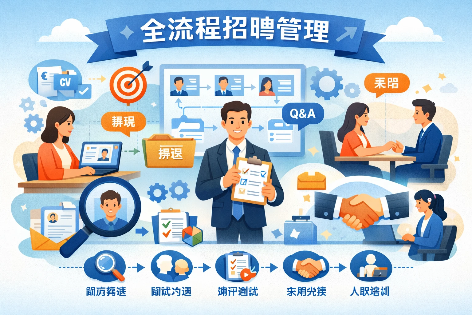 全流程招聘管理