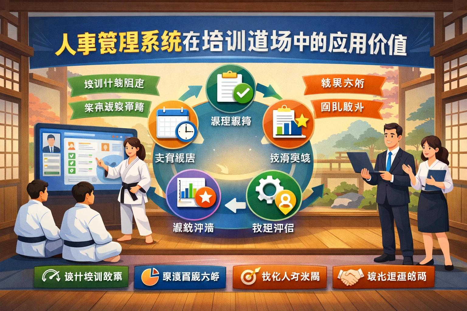 人事管理系统在培训道场中的应用价值