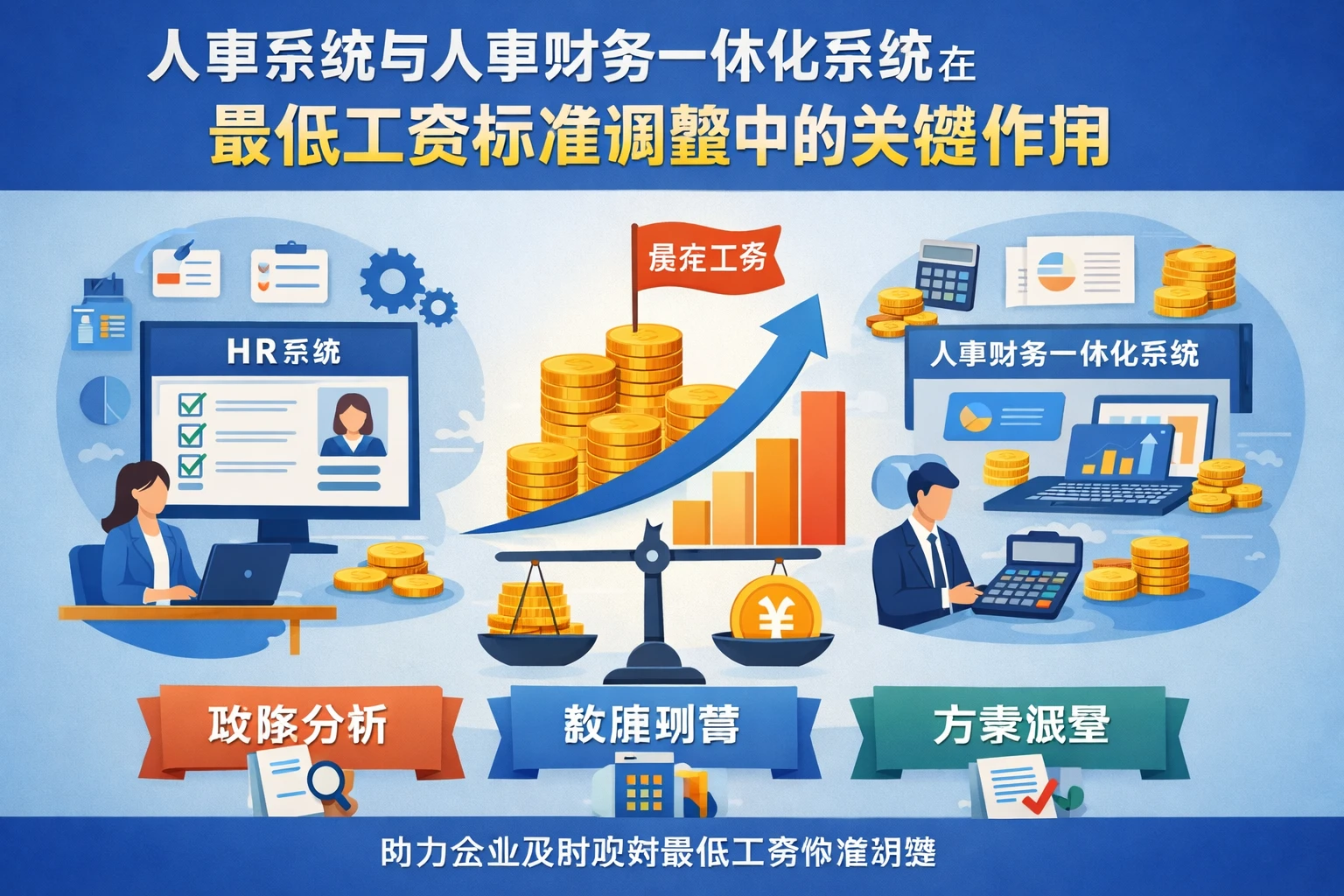人事系统与人事财务一体化系统在最低工资标准调整中的关键作用