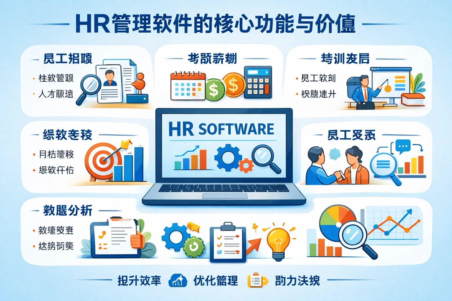 HR管理软件的核心功能与价值