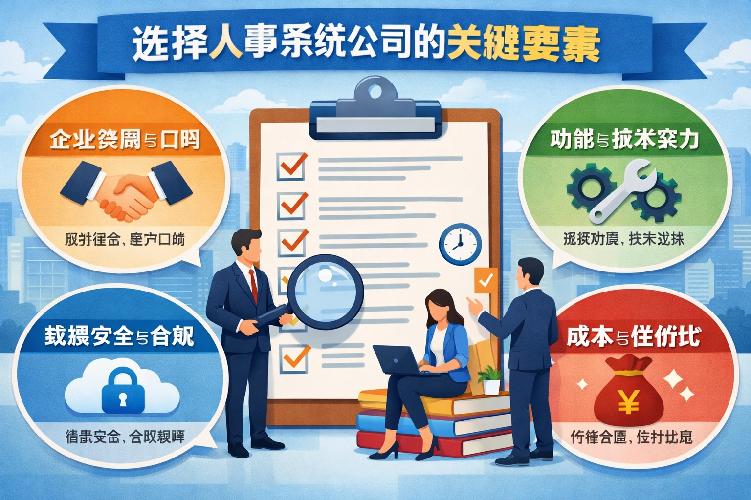 选择人事系统公司的关键要素