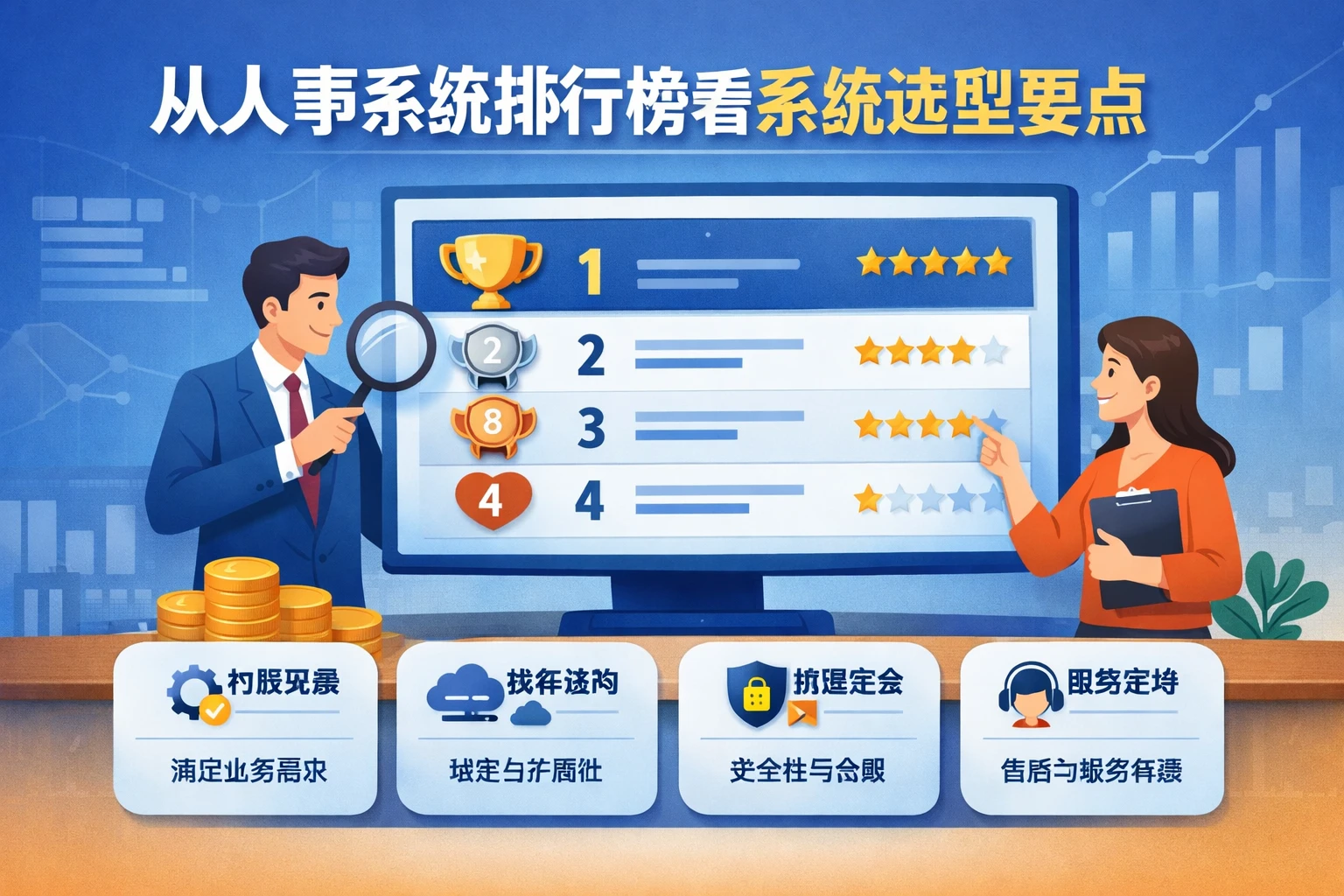 从人事系统排行榜看系统选型要点